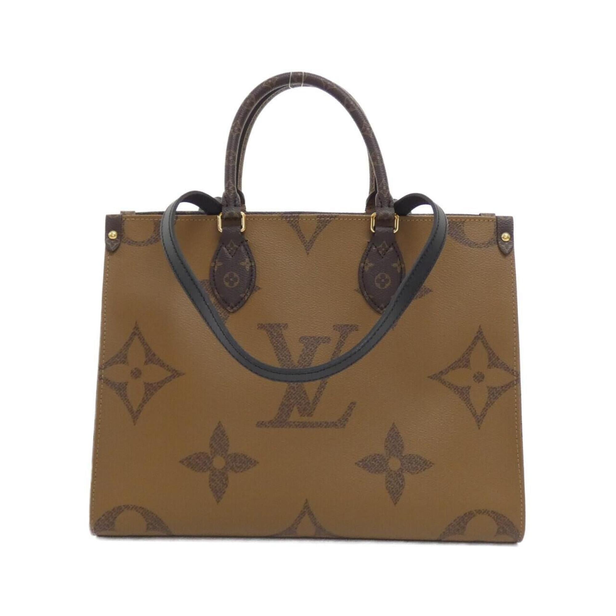 Louis Vuitton Marron Coated Canvas Handbag (Pre-Owned)