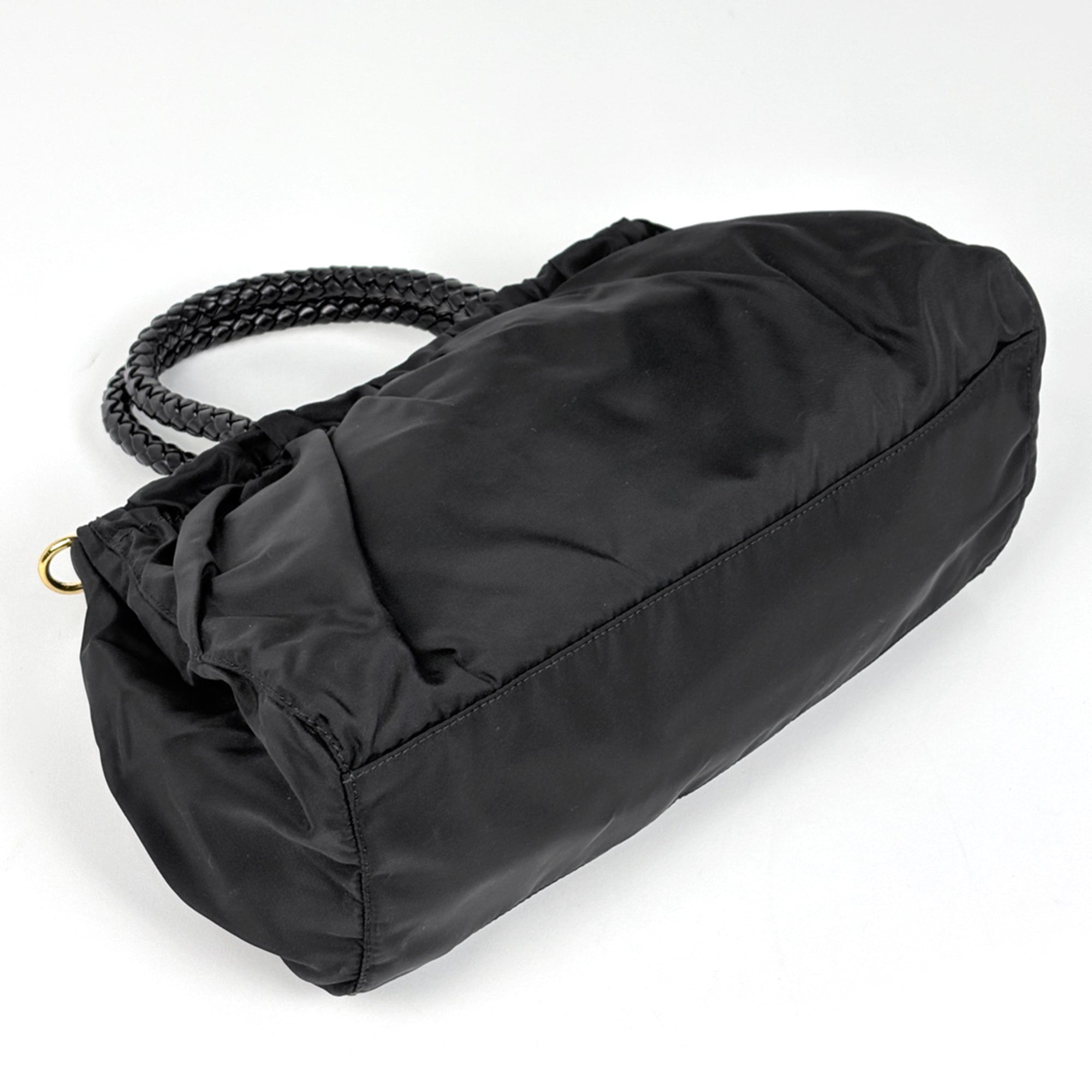 Prada Black Bow Handbag (Pre-Owned)
