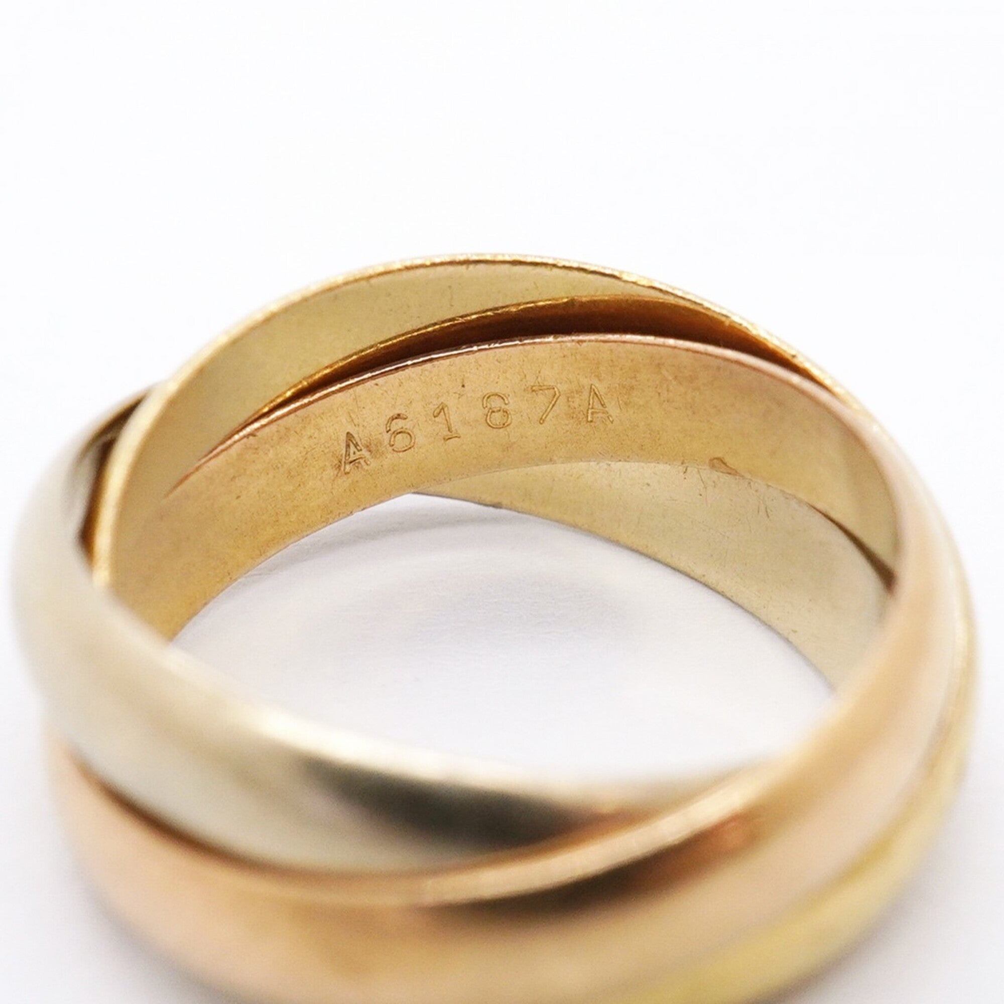Cartier Yellow Gold (18K) Pink Gold (18K) White Gold (18K) Band Ring (Pre-Owned)