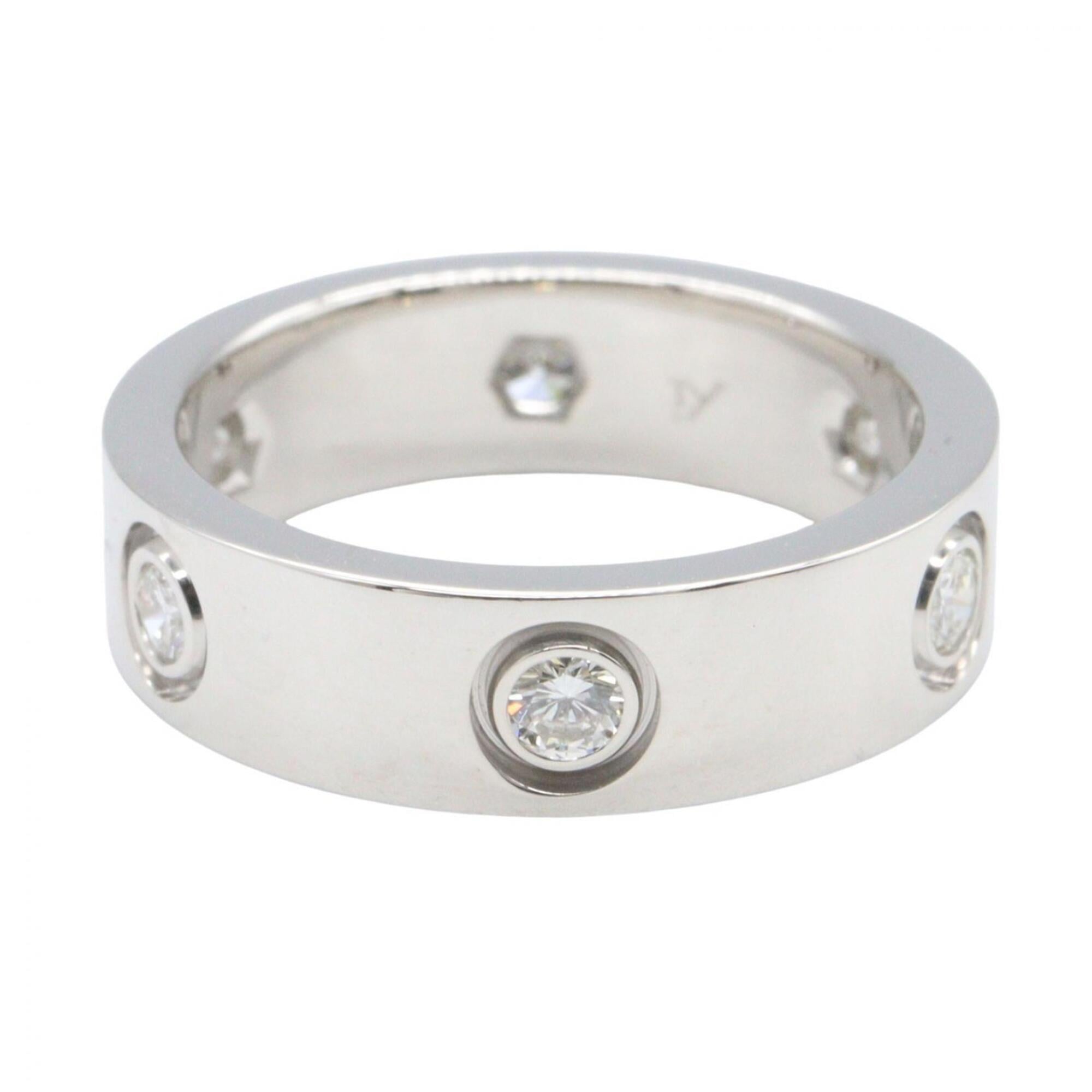 Cartier White Gold White Gold (18K) Band Ring (Pre-Owned)