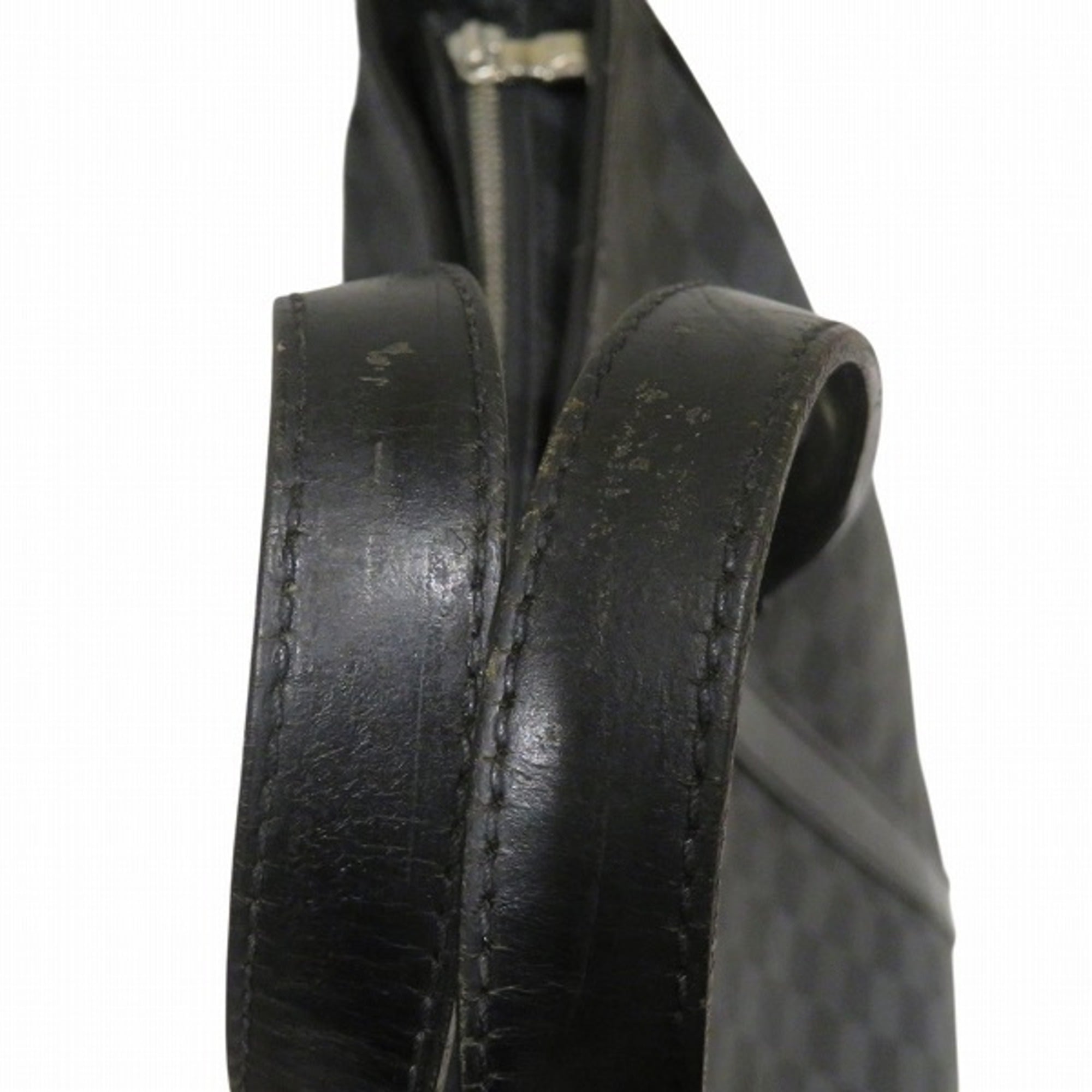 Louis Vuitton Black Damier Graphite Handbag Shoulder Bag Tote Bag (Pre-Owned)