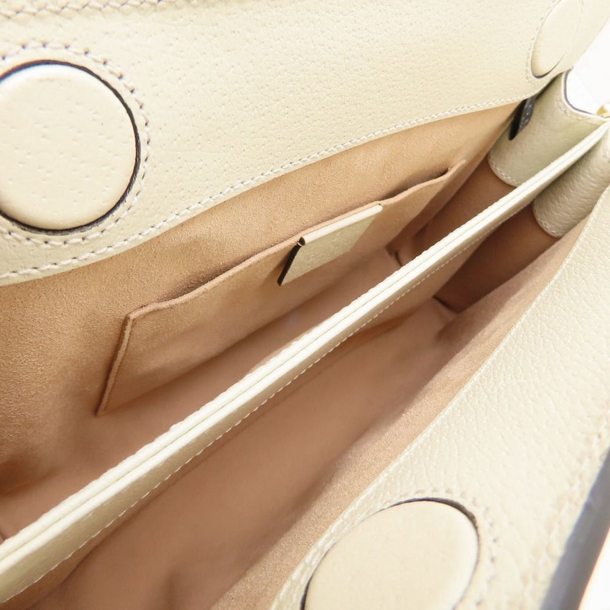 Gucci Flora Beige Multi-Color White Gg Supreme Canvas Leather Shoulder Bag (Pre-Owned)