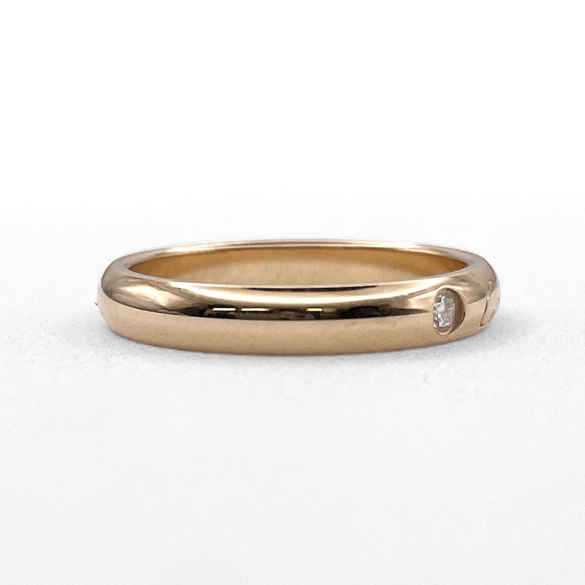 Cartier Pink Gold Pink Gold (18K) Band Ring (Pre-Owned)
