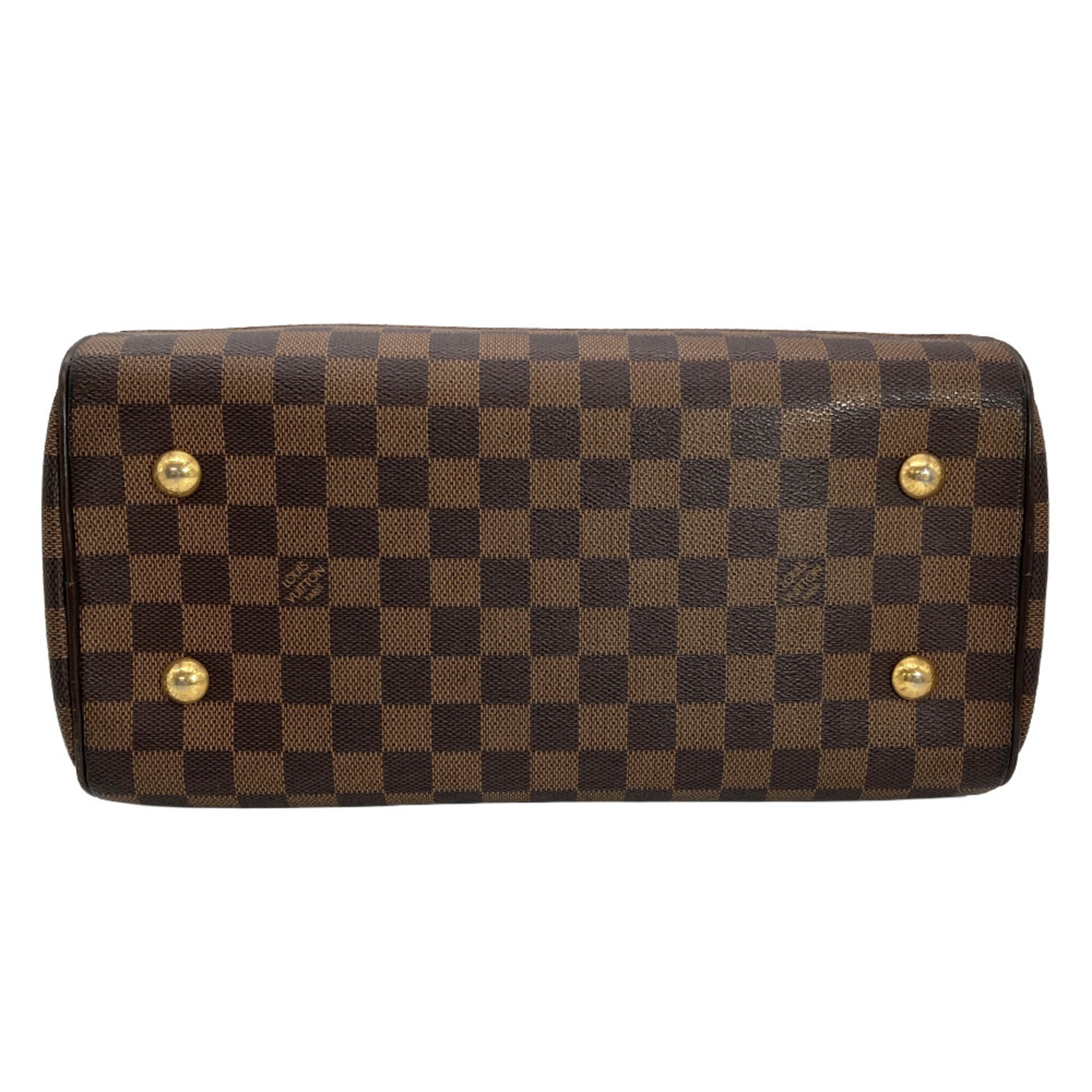 Louis Vuitton Brown Damier Canvas Handbag (Pre-Owned)