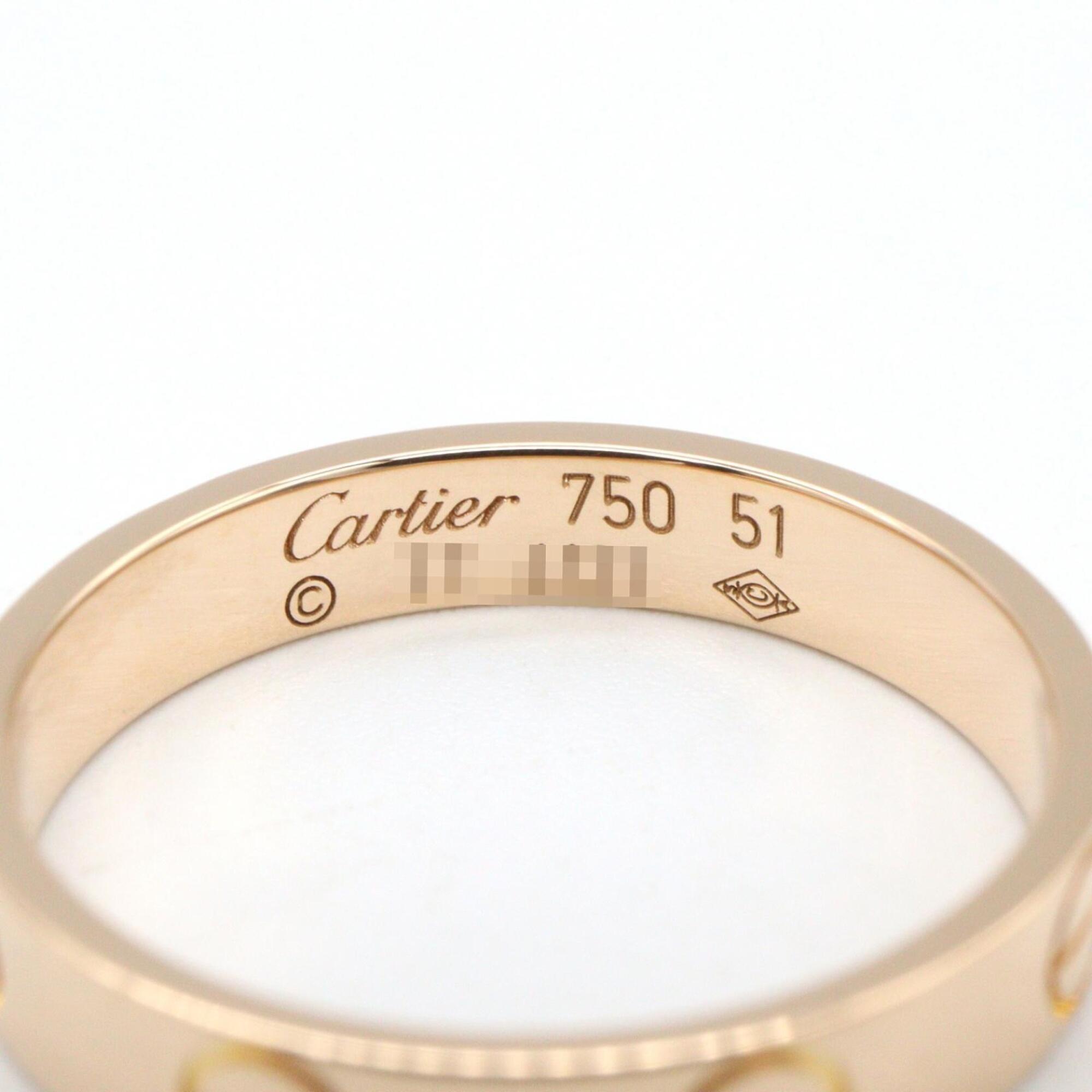 Cartier Gold Pink Gold (18K) Band Ring (Pre-Owned)