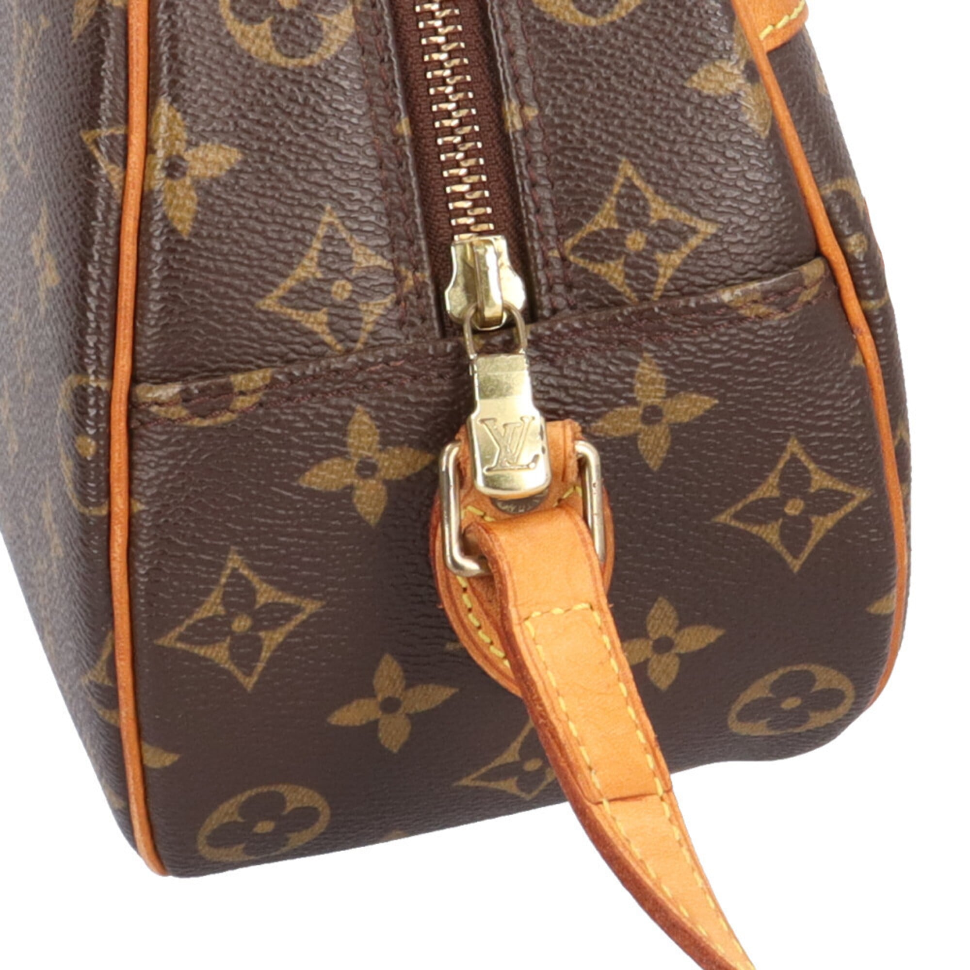 Louis Vuitton Monogram Brown Monogram Canvas Handbag Shoulder Bag (Pre-Owned)