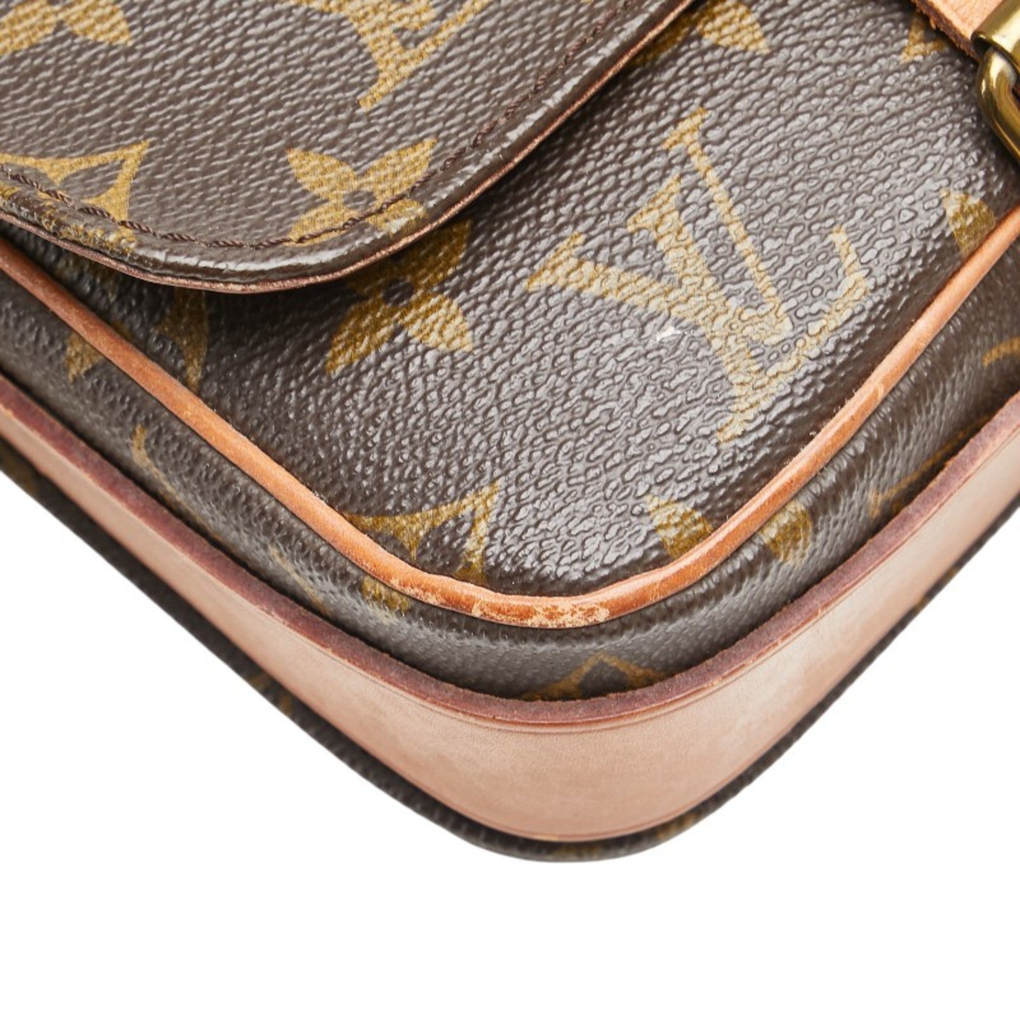 Louis Vuitton Monogram Brown Pvc Leather Shoulder Bag (Pre-Owned)