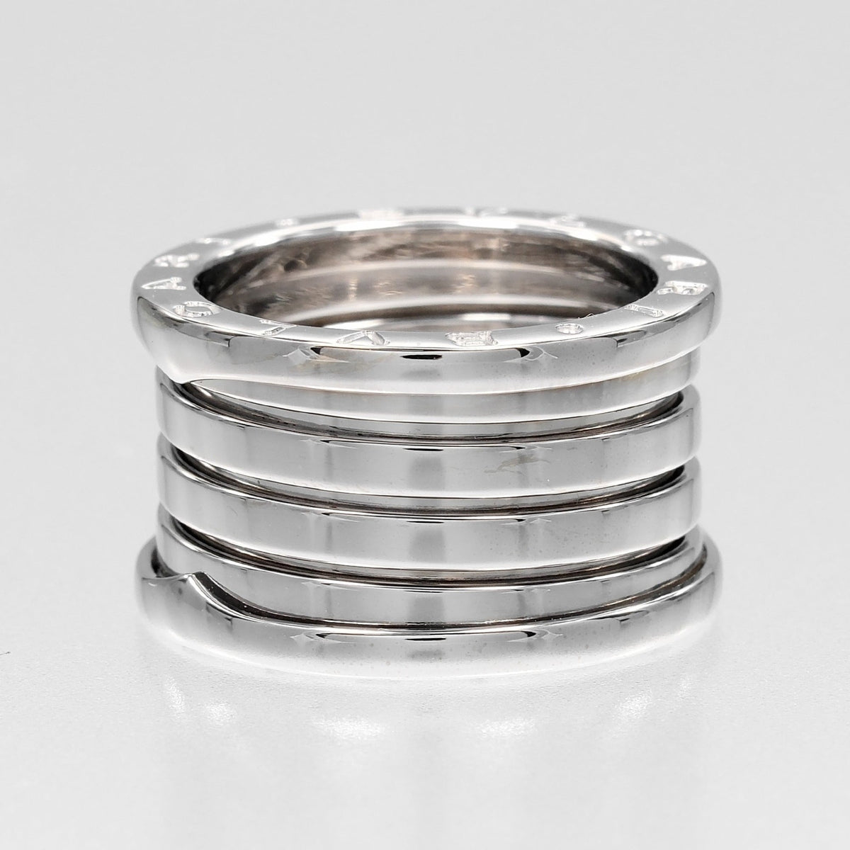 Bvlgari White Gold (18K) Band Ring (Pre-Owned)
