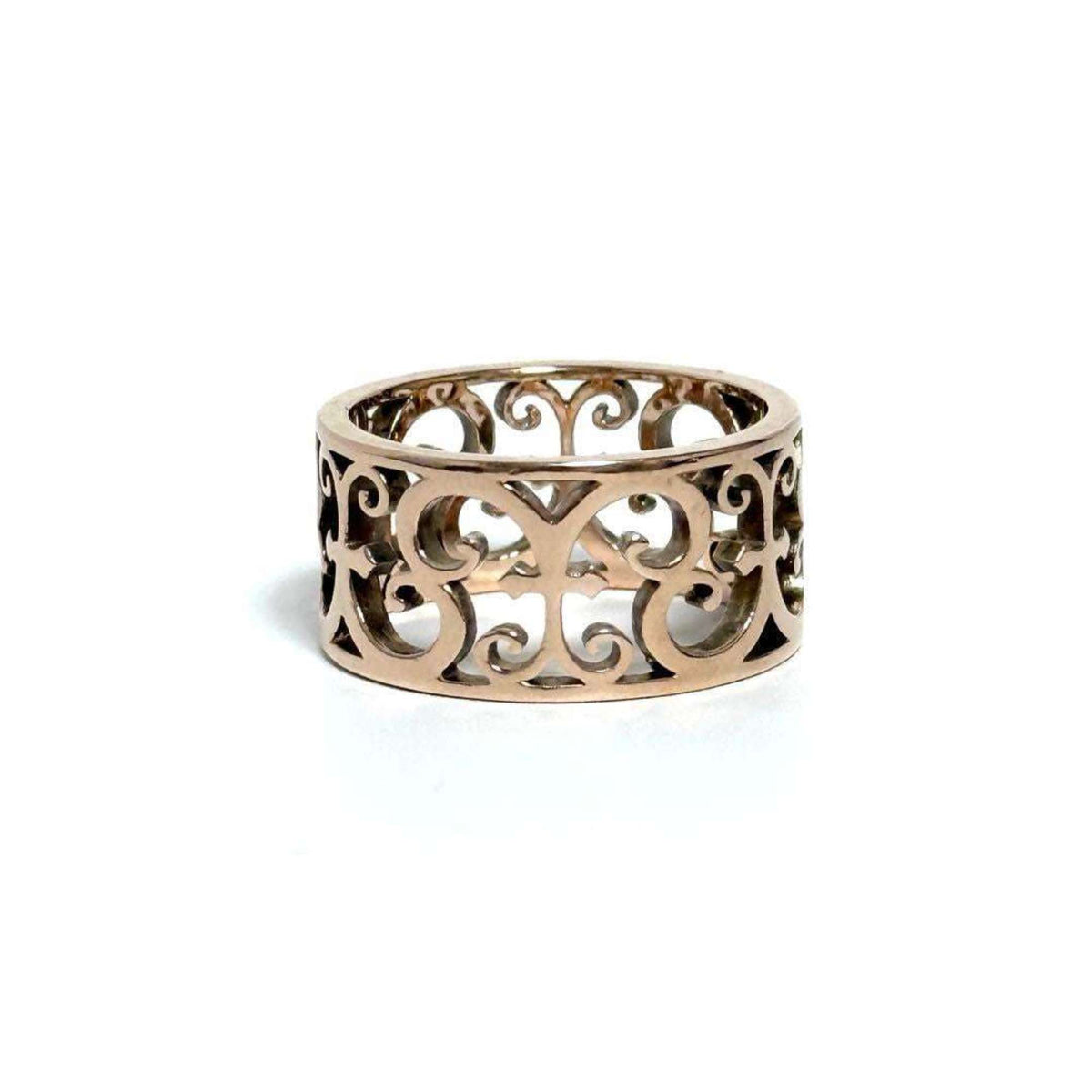 Tiffany Metal Band Ring (Pre-Owned)