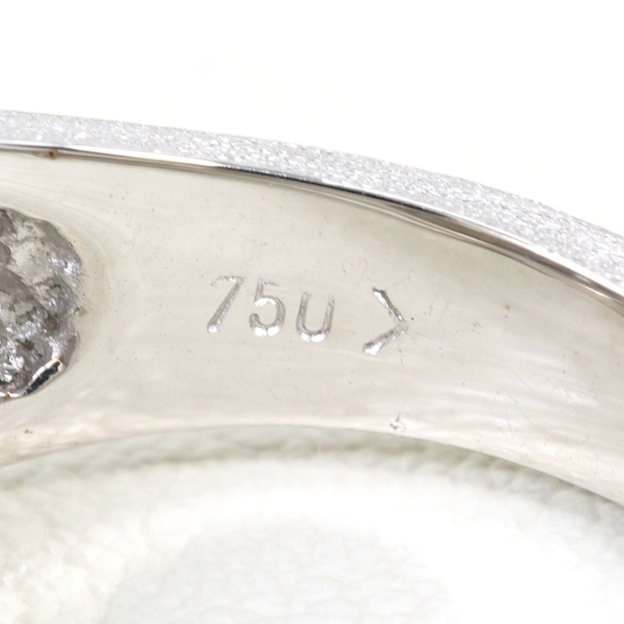 Unbranded White Gold White Gold (18K) Band Ring (Pre-Owned)