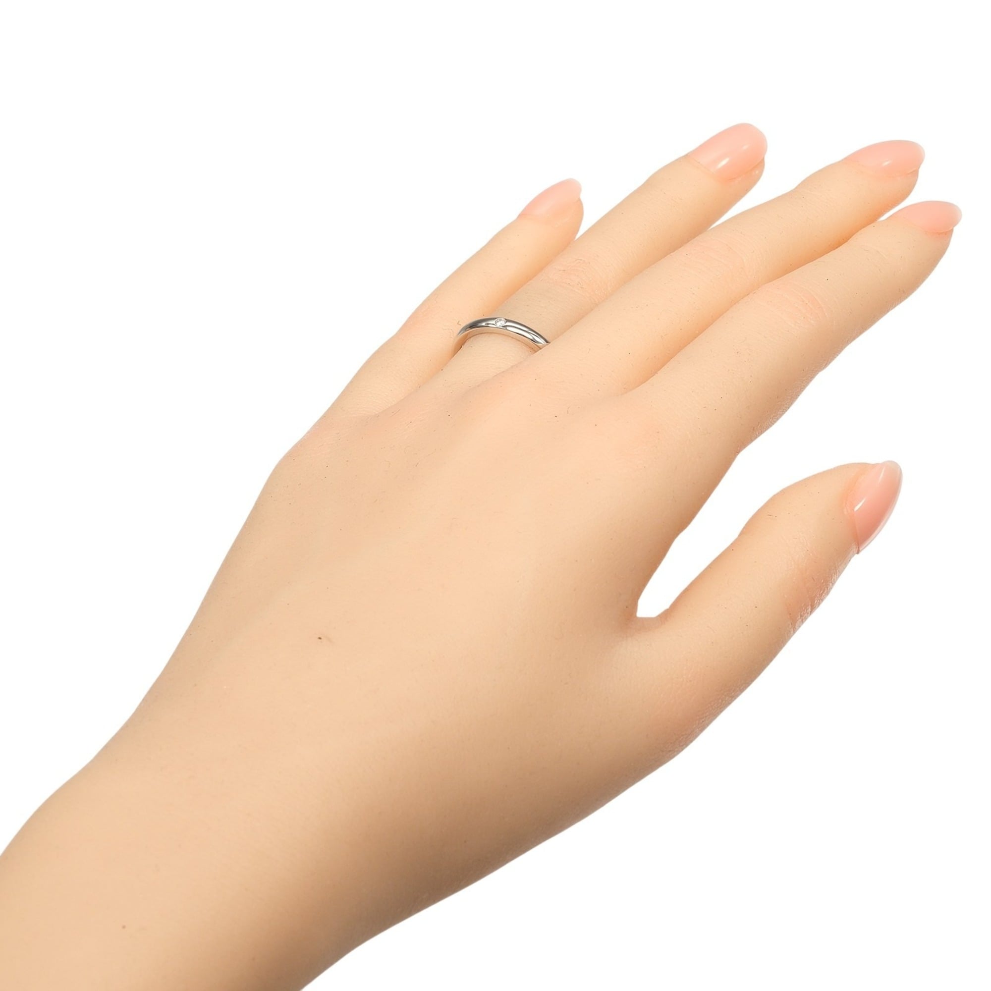 Tiffany Platinum 950 Band Ring (Pre-Owned)
