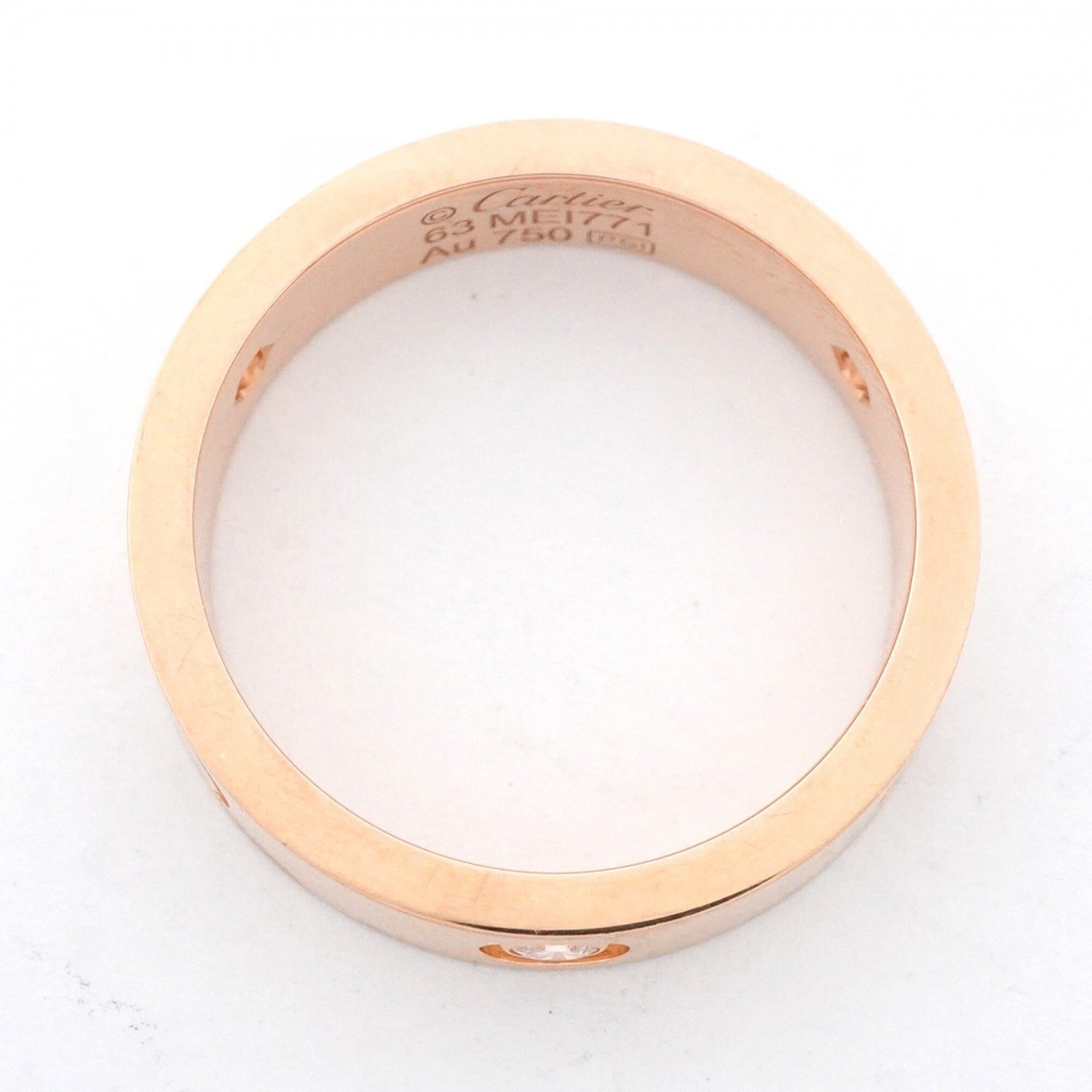 Cartier Pink Gold (18K) Band Ring (Pre-Owned)
