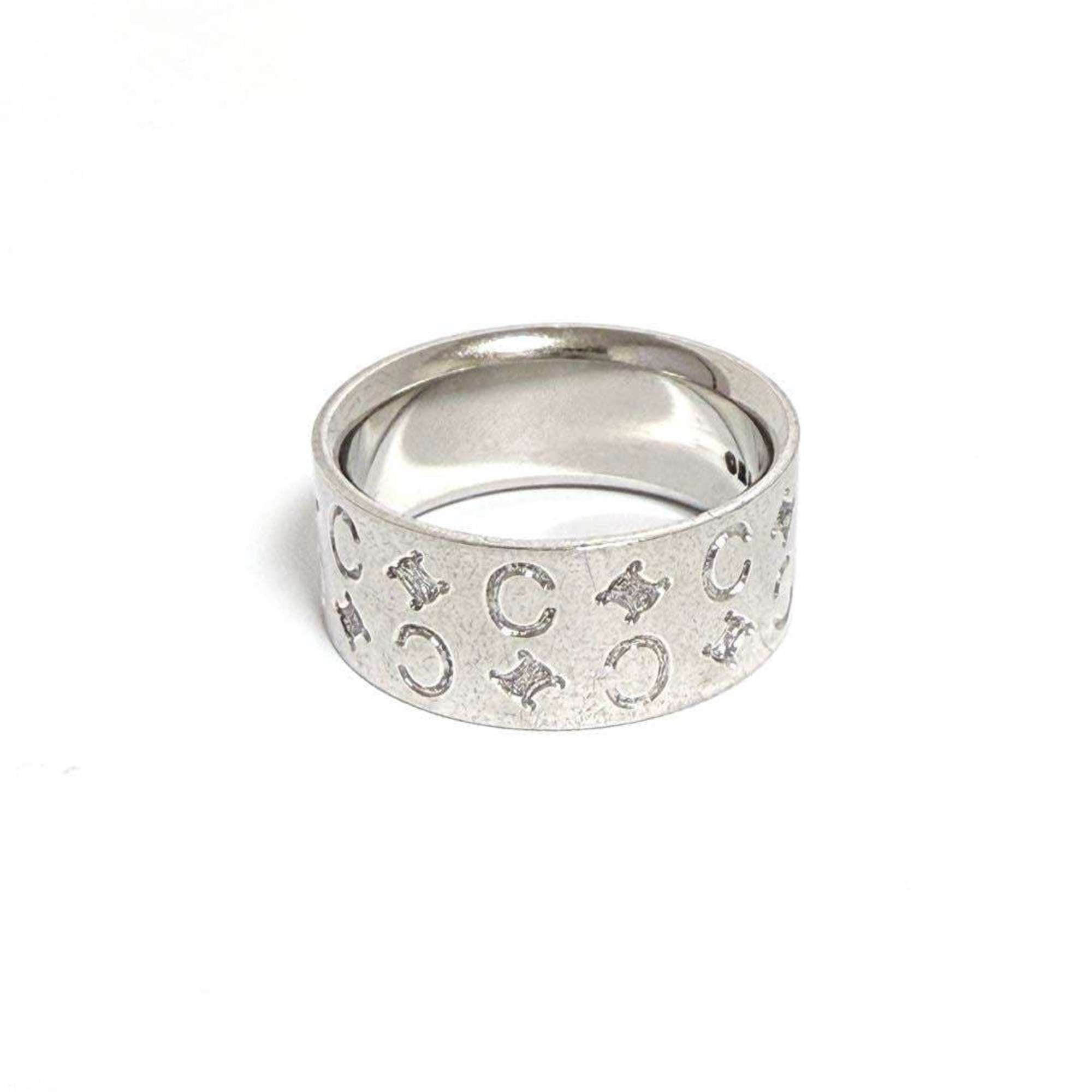 Celine Silver Band Ring (Pre-Owned)