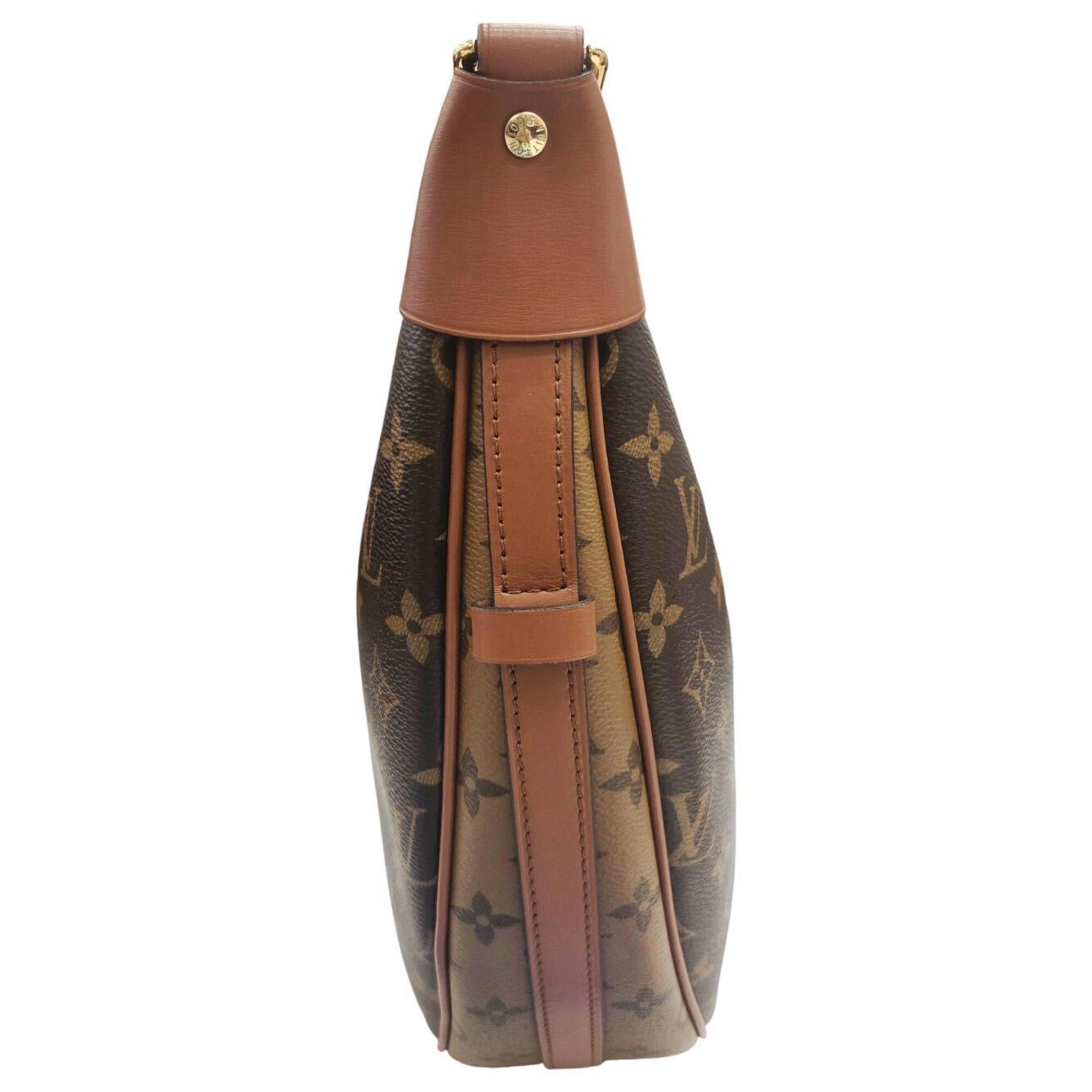 Louis Vuitton Brown Monogram Reverse Pouch Shoulder Bag (Pre-Owned)