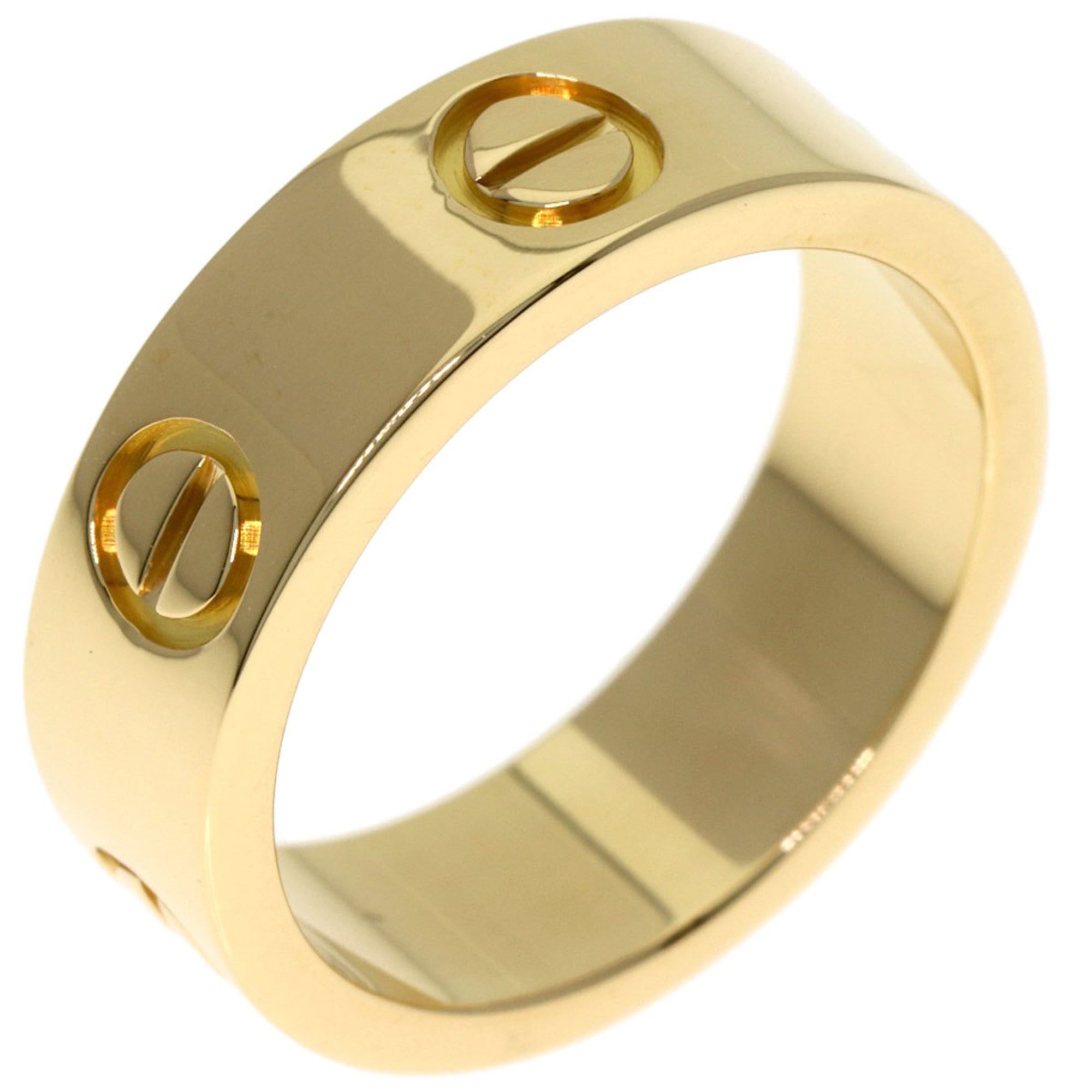 Cartier Love Yellow Gold (18K) Band Ring (Pre-Owned)