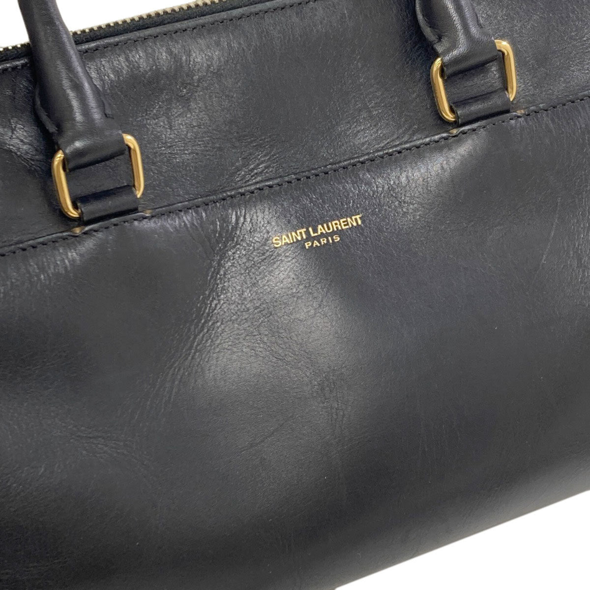 Yves Saint Laurent Black Leather Handbag (Pre-Owned)
