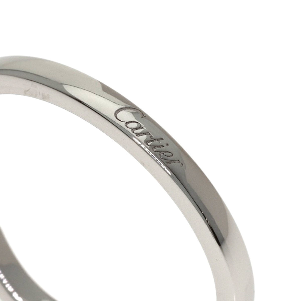 Cartier Platinum 950 Band Ring (Pre-Owned)