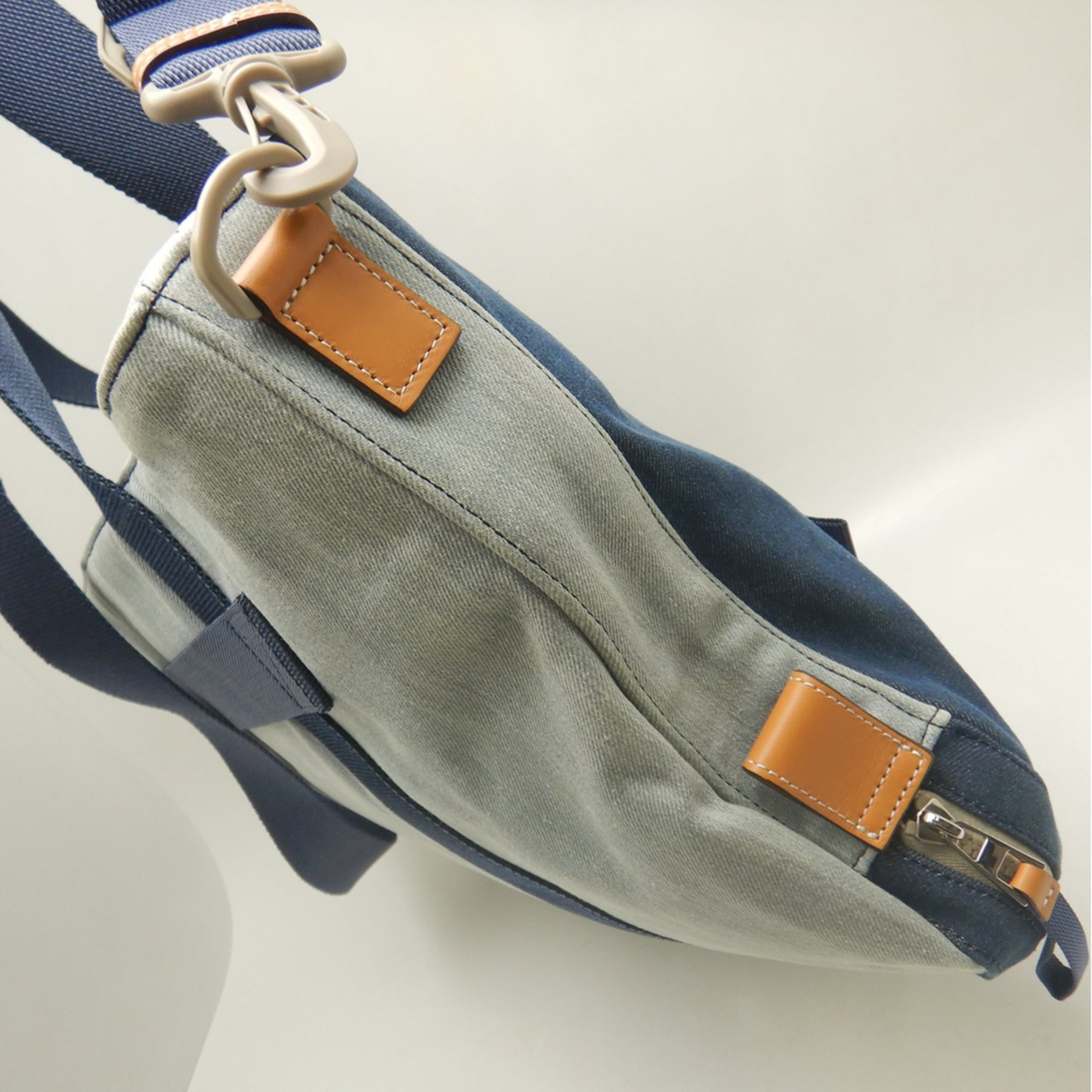 Loewe Blue Cotton Denim Tote Bag (Pre-Owned)