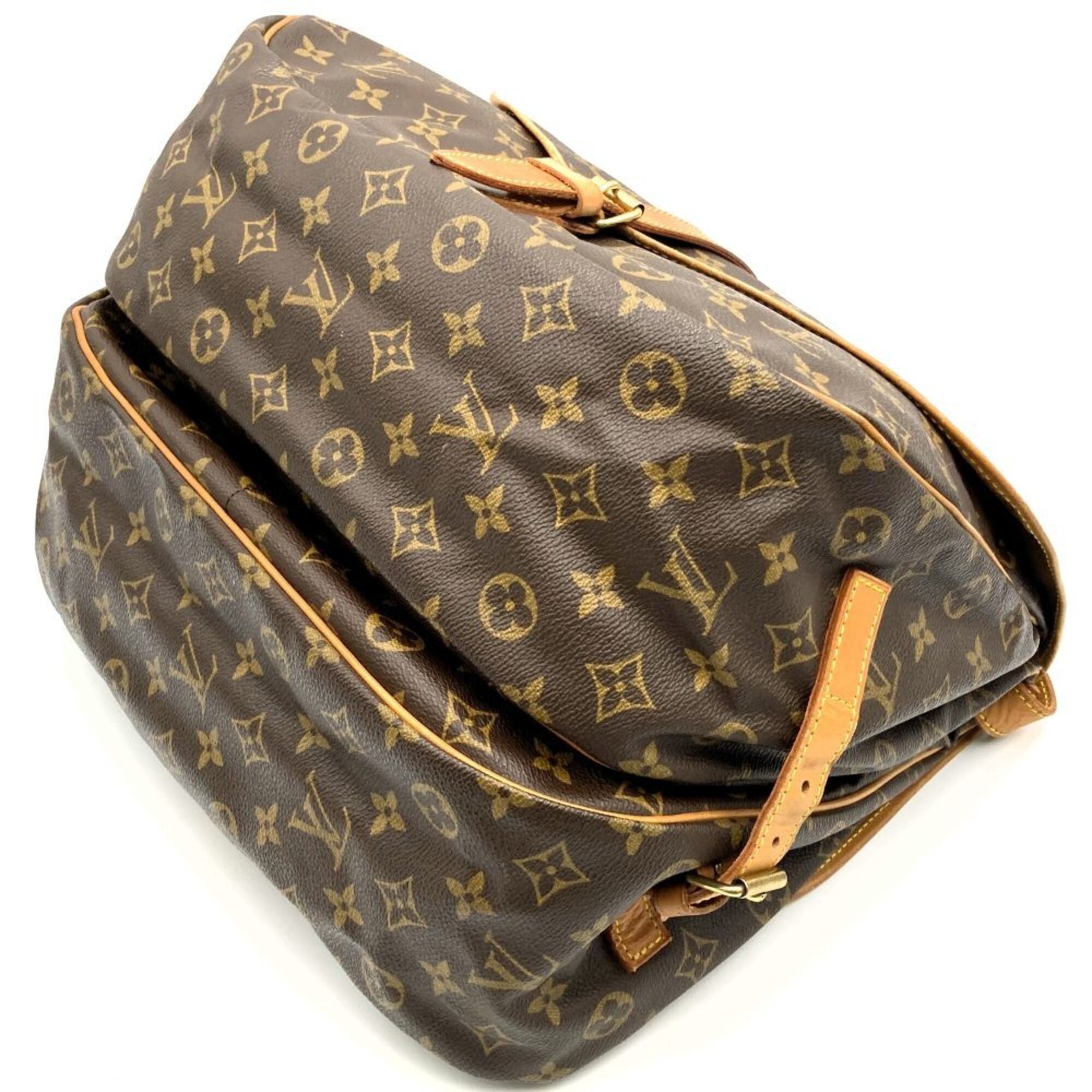 Louis Vuitton Brown Monogram Monogram Shoulder Bag (Pre-Owned)
