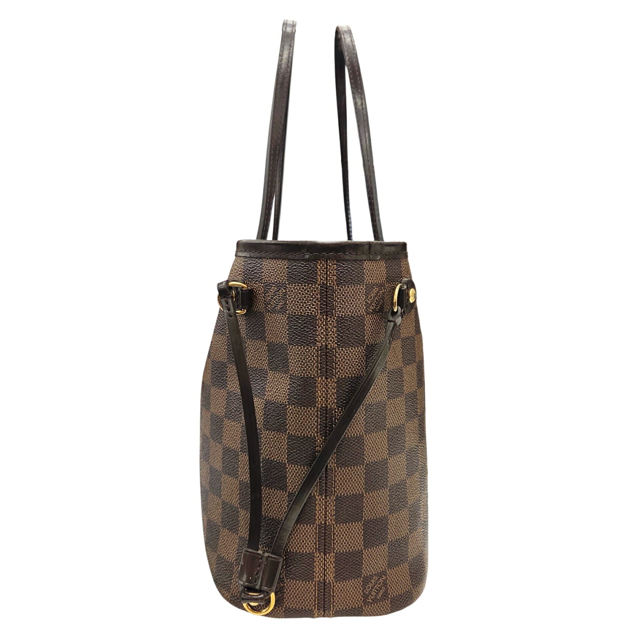 Louis Vuitton Brown Damier Canvas Ebene Damier Canvas Pvc Tote Bag (Pre-Owned)