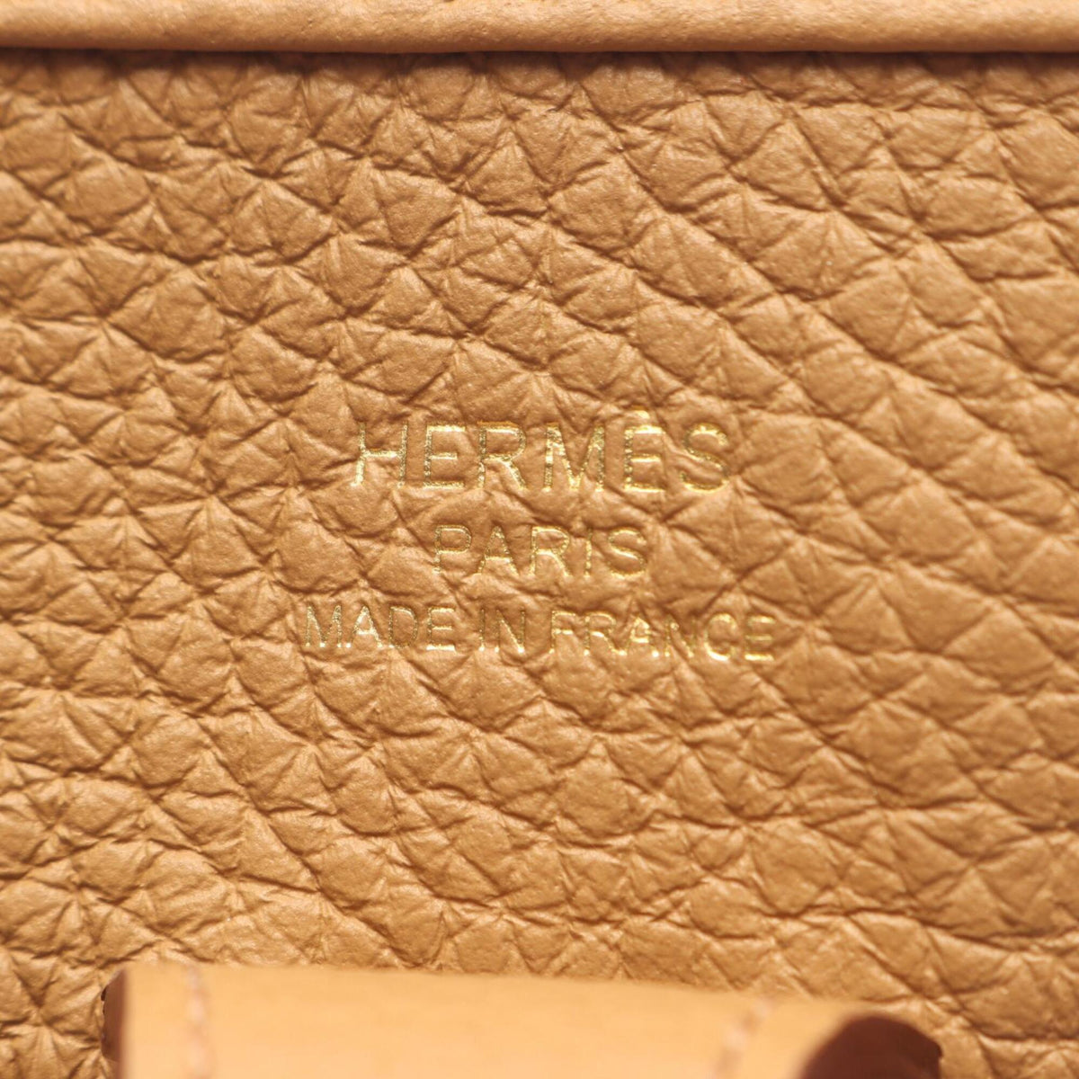 Hermes Brown Taurillon Clemence Leather Shoulder Bag (Pre-Owned)