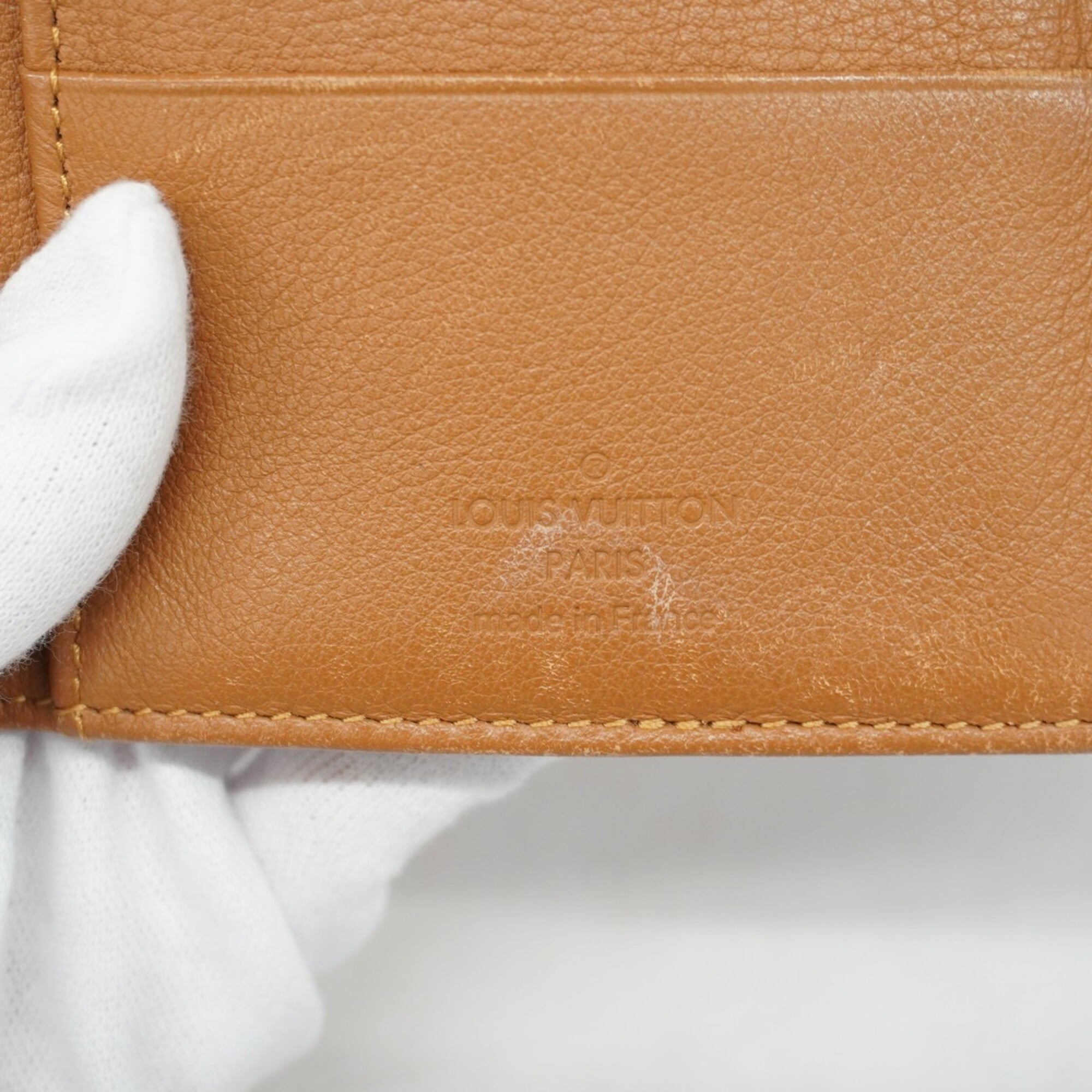 Louis Vuitton Caramel Long Wallet (Tri-Fold) (Pre-Owned)