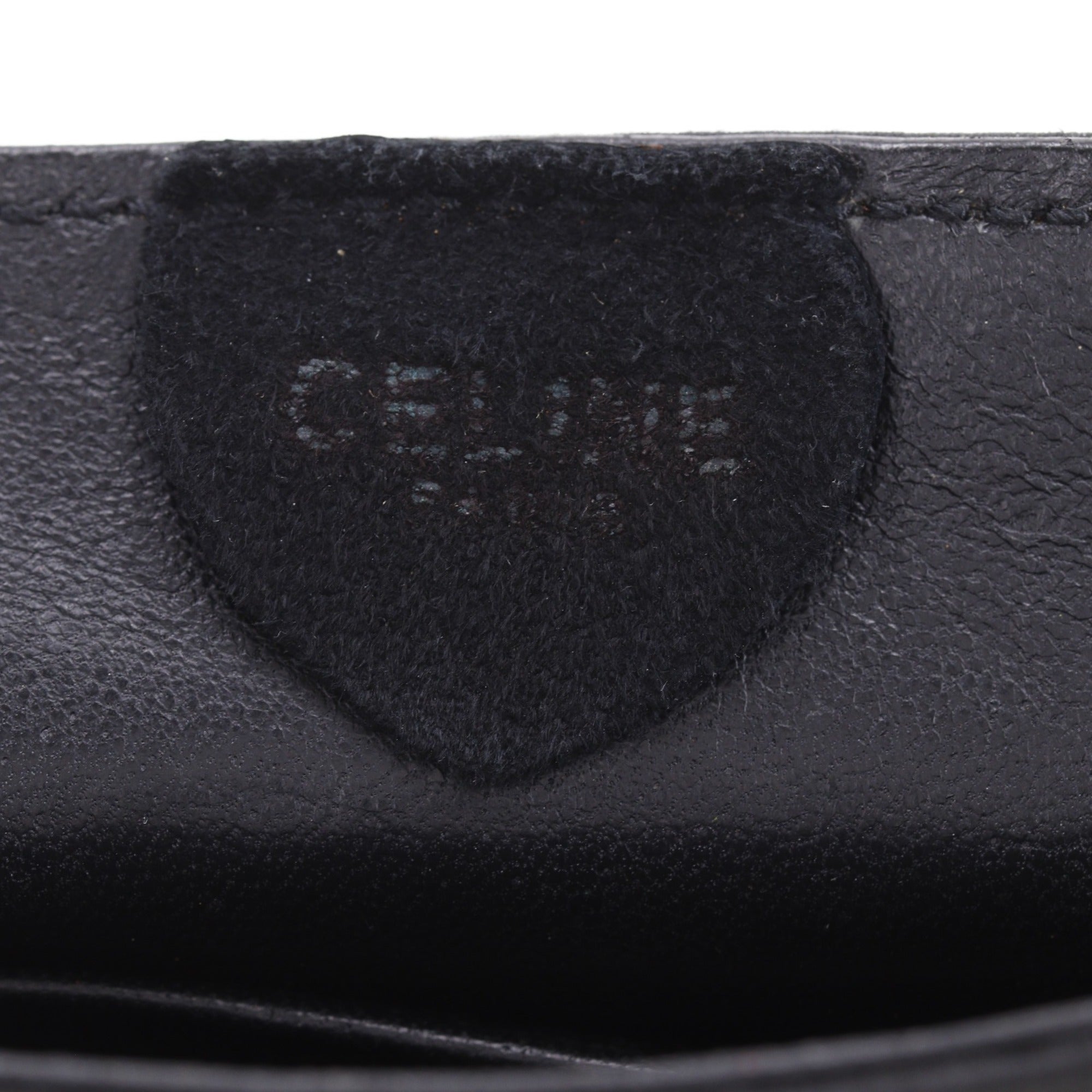 Celine Black Satin Shoulder Bag (Pre-Owned)