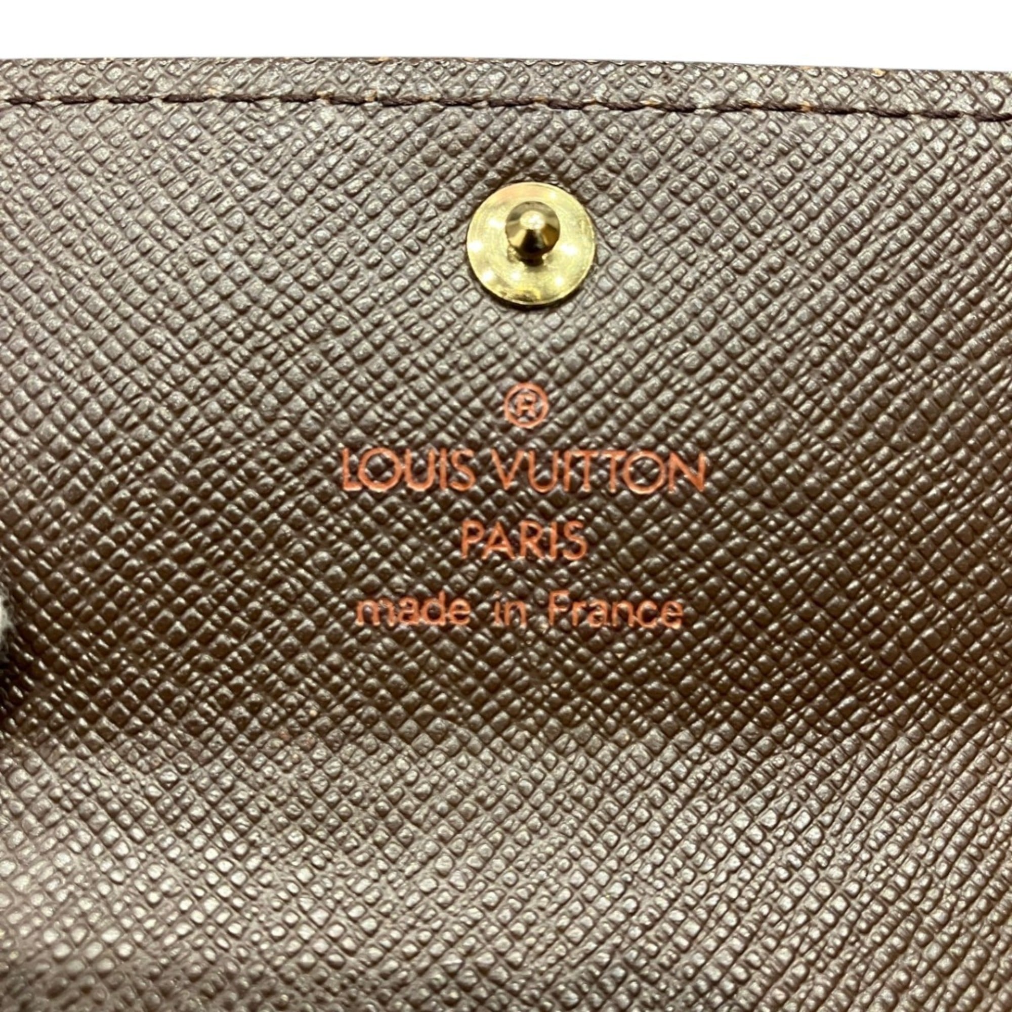 Louis Vuitton Brown Pvc Coin Purse/Coin Case (Pre-Owned)