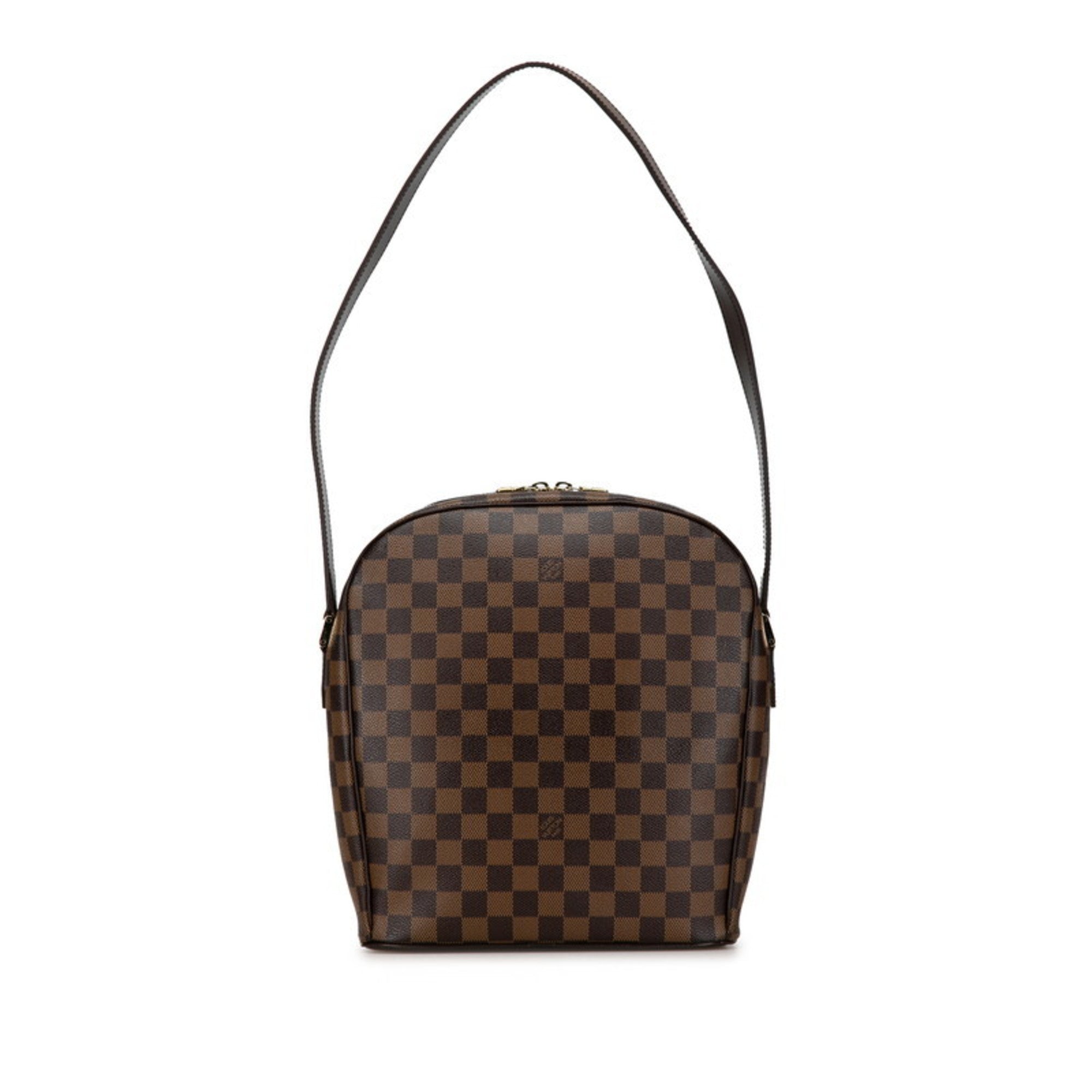 Louis Vuitton Brown Pvc Leather Pochette Pouch Shoulder Bag (Pre-Owned)