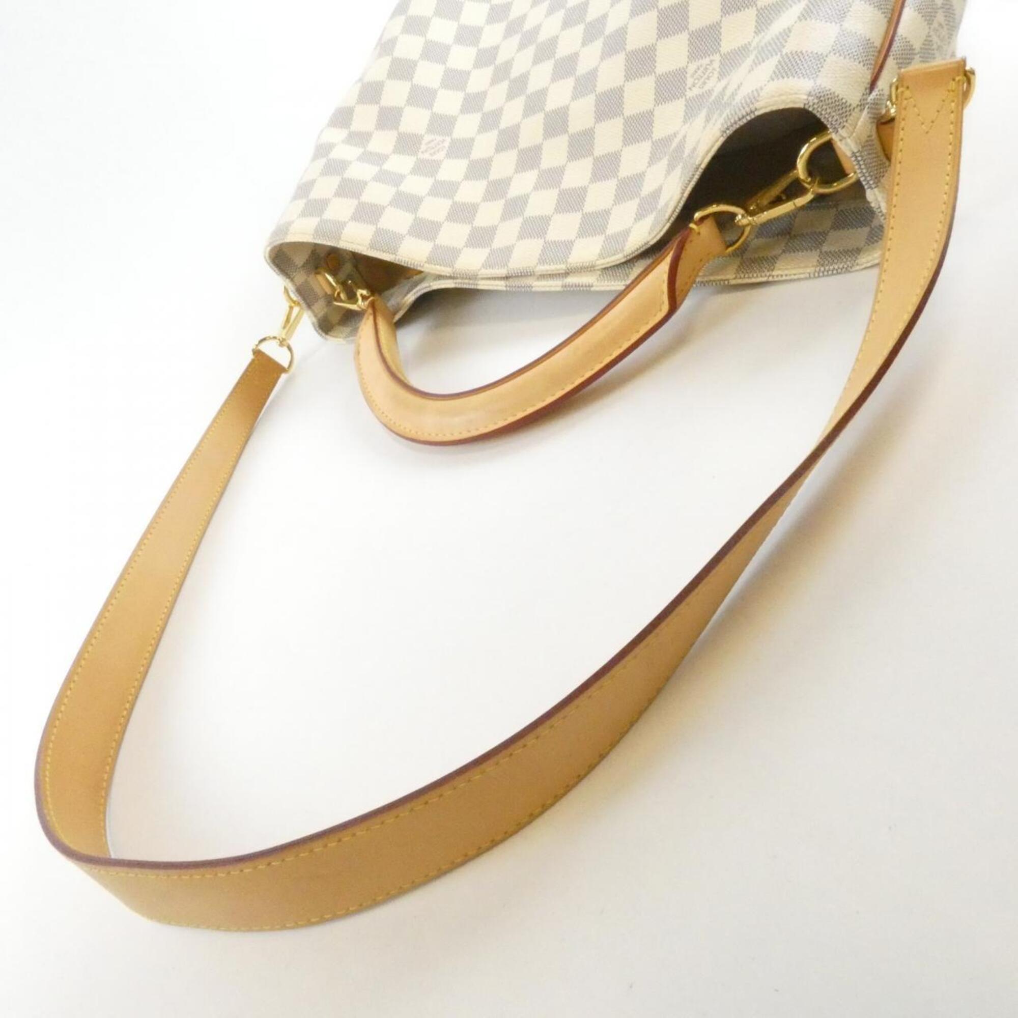 Louis Vuitton Azur Coated Canvas Shoulder Bag (Pre-Owned)