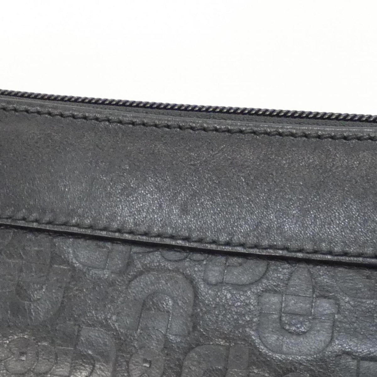 Gucci Black Leather Shoulder Bag (Pre-Owned)