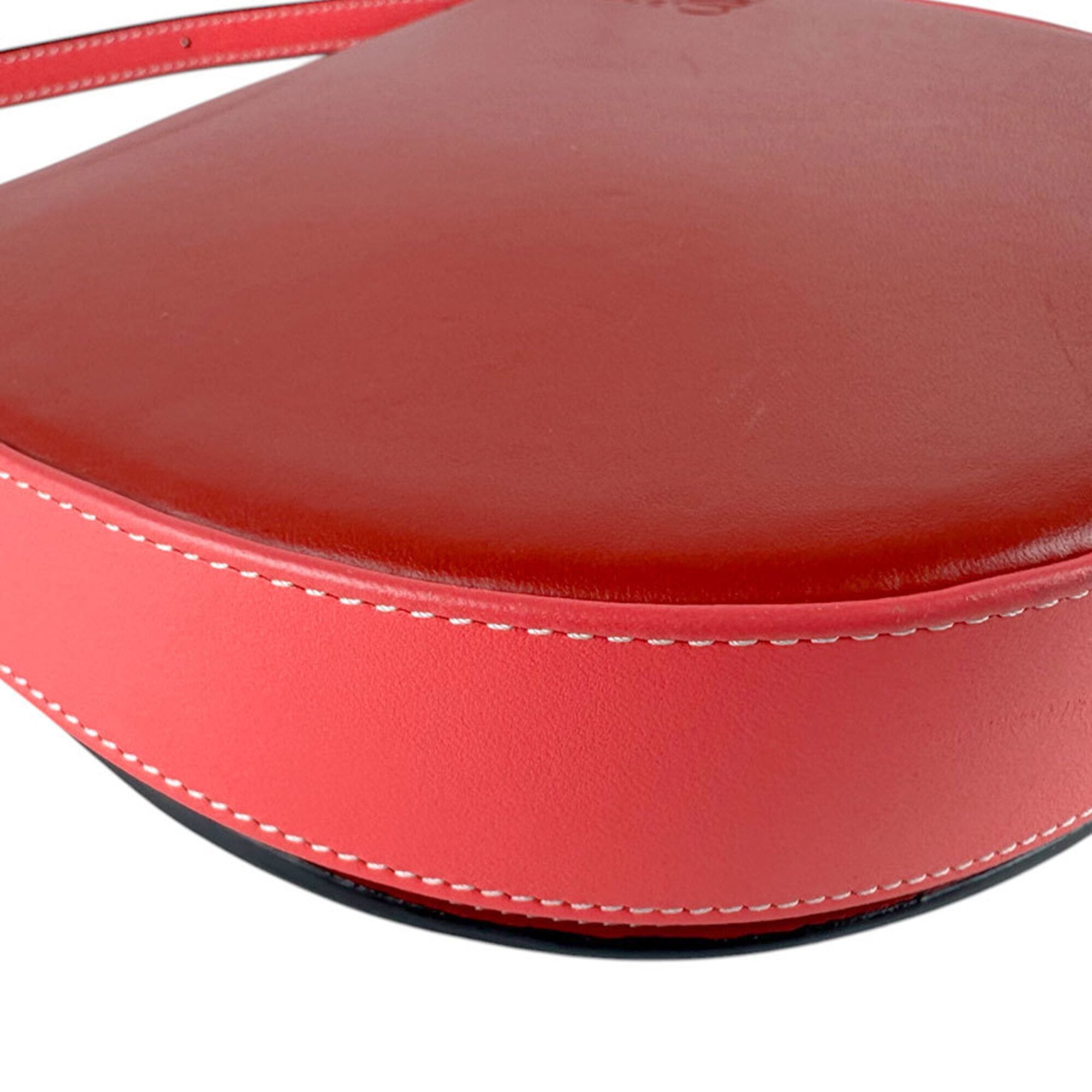 Loewe Red Color Leather Fanny Pack Shoulder Bag (Pre-Owned)