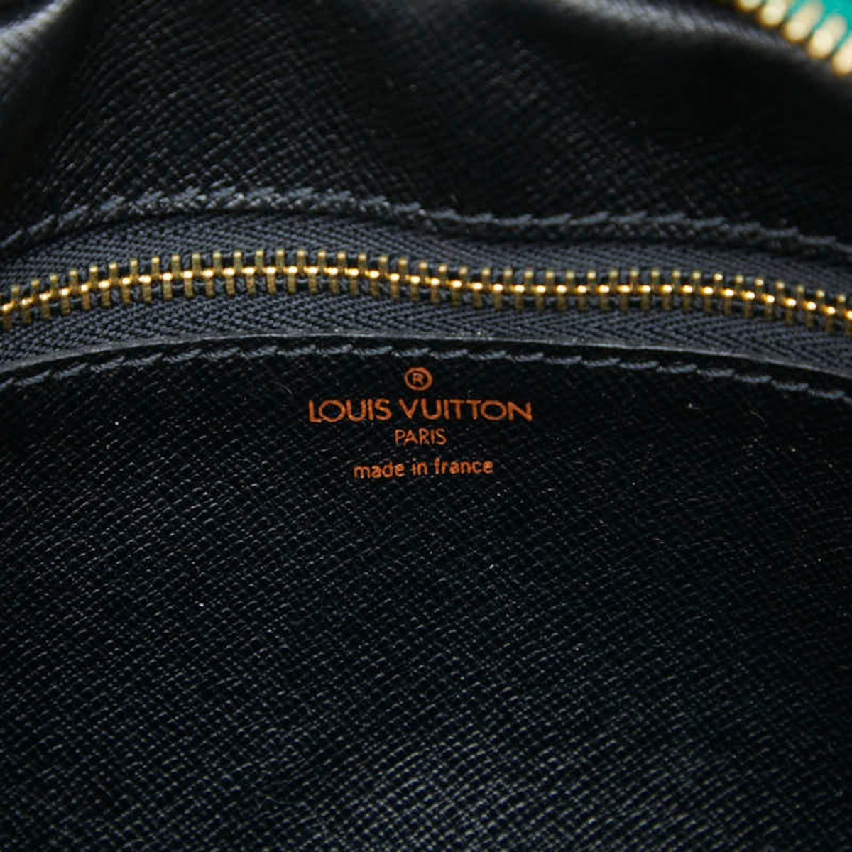 Louis Vuitton Green Leather Shoulder Bag (Pre-Owned)