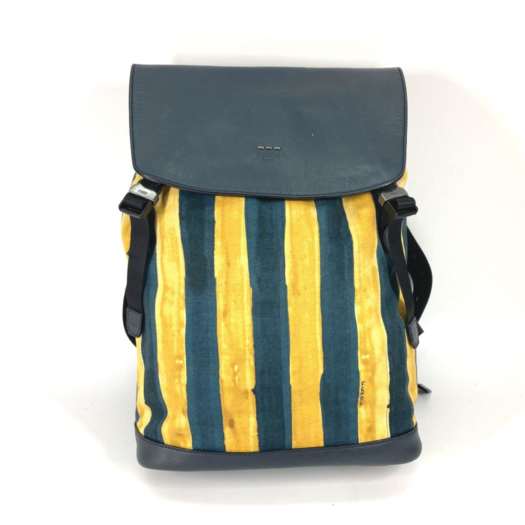 Fendi Yellow Other Backpack (Pre-Owned)