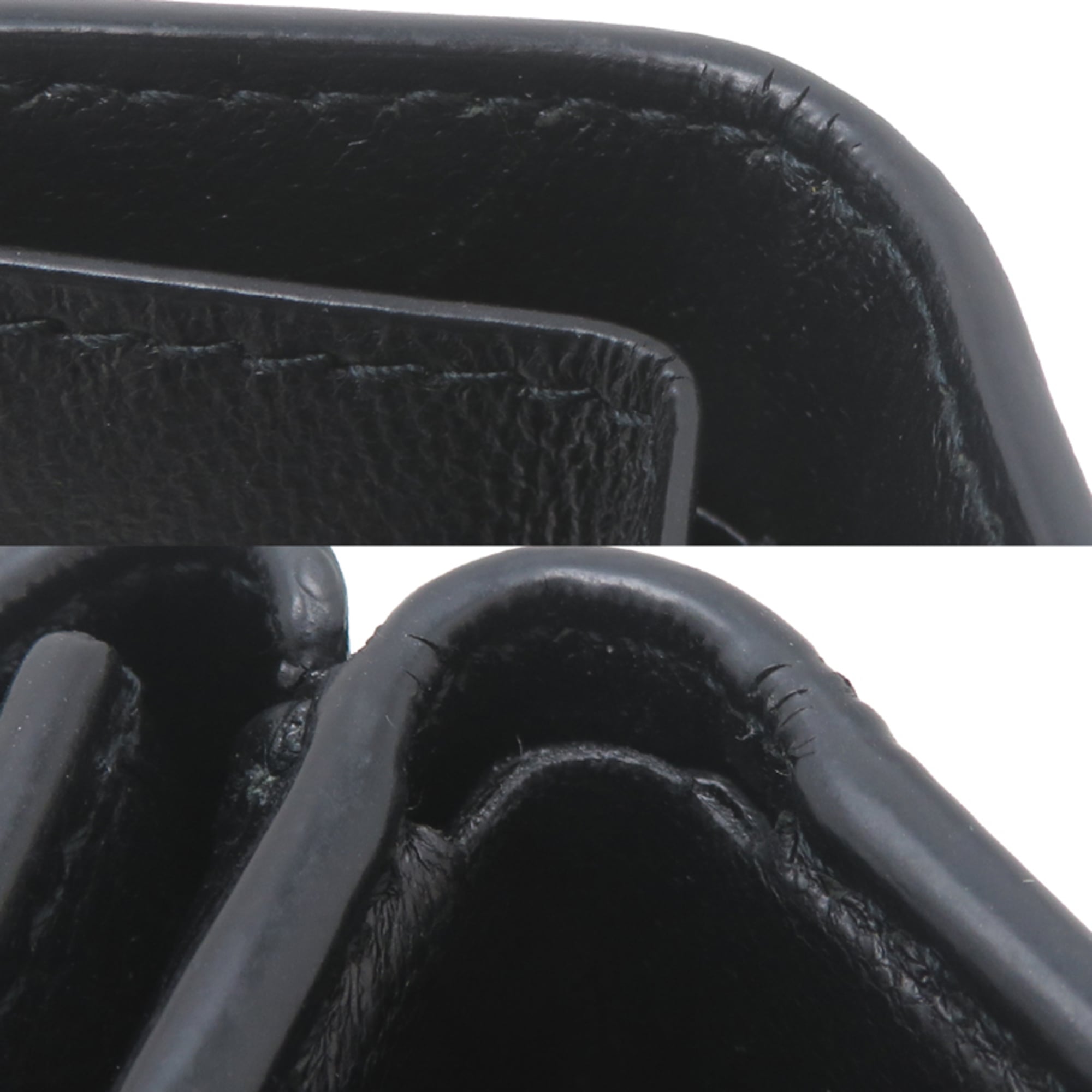Balenciaga Black Leather Wallet (Tri-Fold) (Pre-Owned)