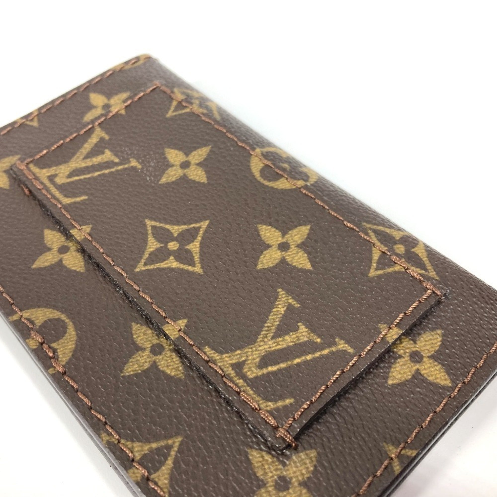 Louis Vuitton Brown Monogram Pouch (Pre-Owned)