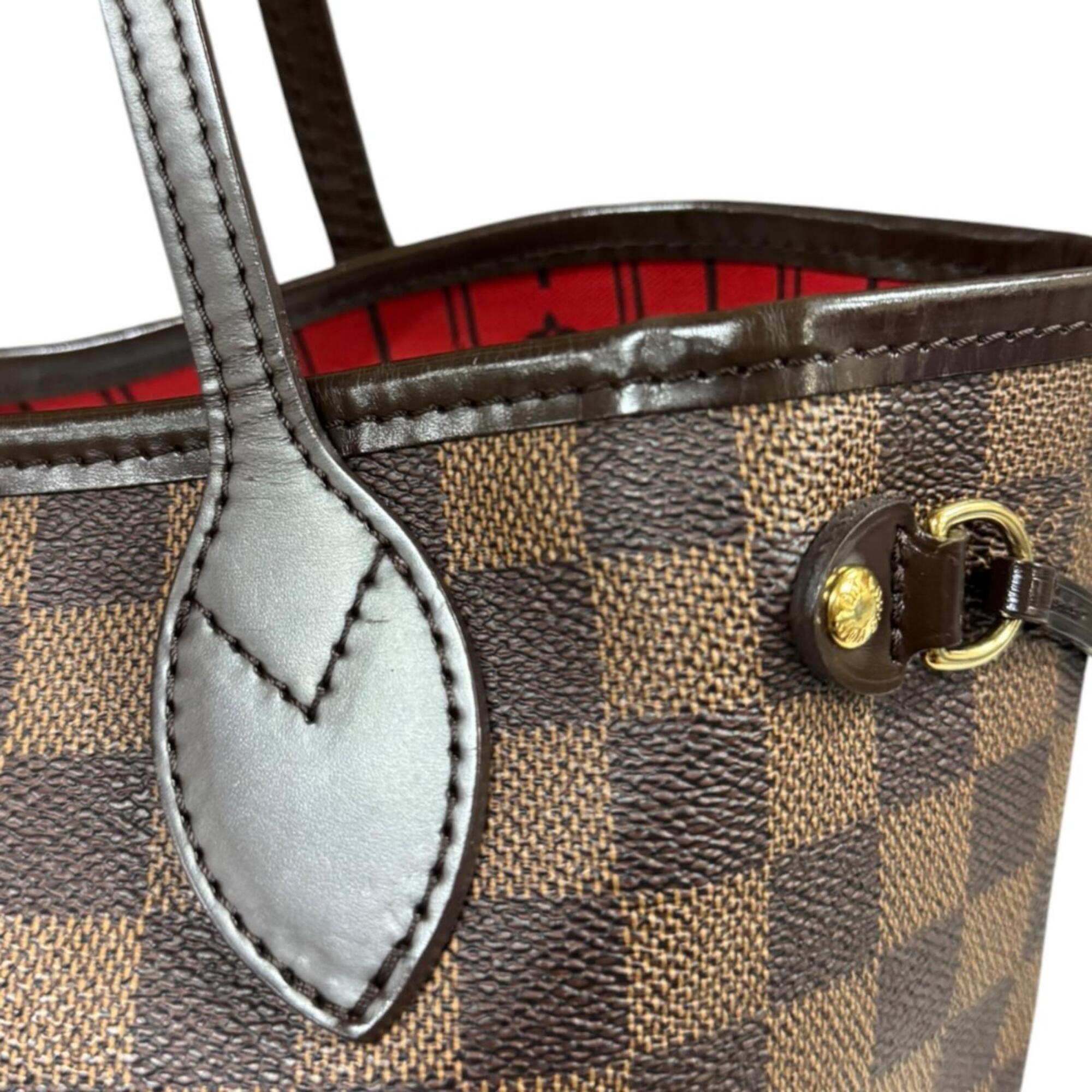 Louis Vuitton Damier Brown Damier Canvas Tote Bag (Pre-Owned)