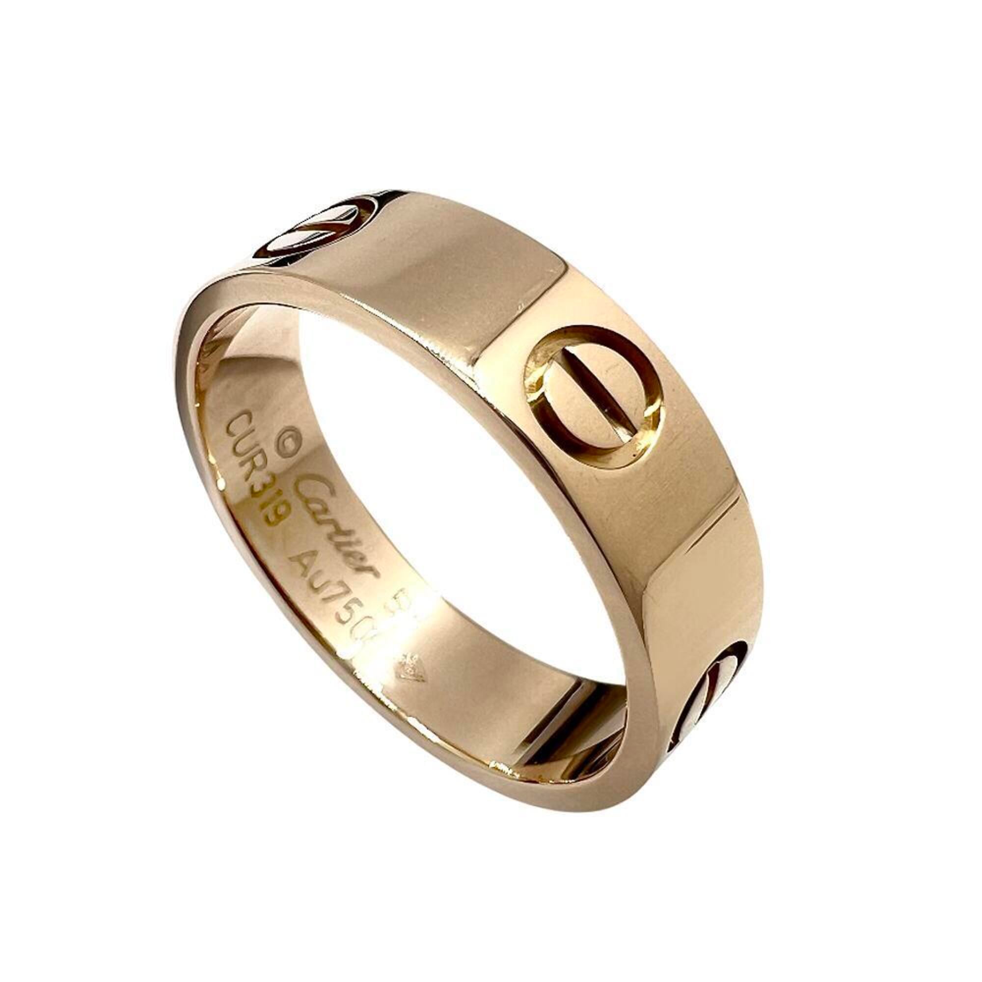 Cartier Love Pink Gold Pink Gold (18K) Band Ring (Pre-Owned)