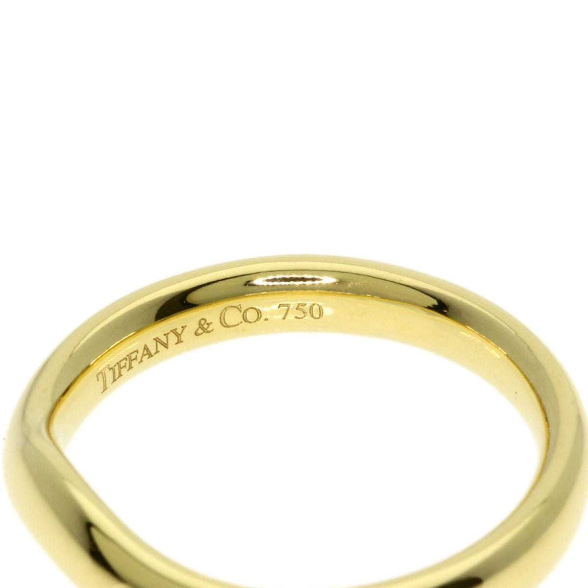 Tiffany Yellow Gold (18K) Band Ring (Pre-Owned)