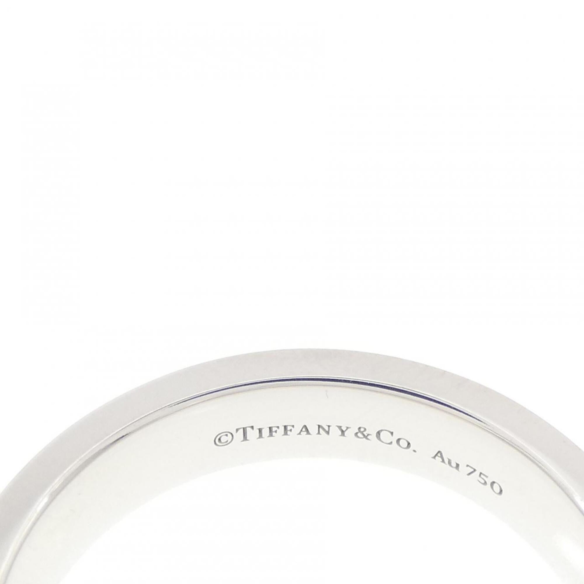 Tiffany White Gold (18K) Band Ring (Pre-Owned)