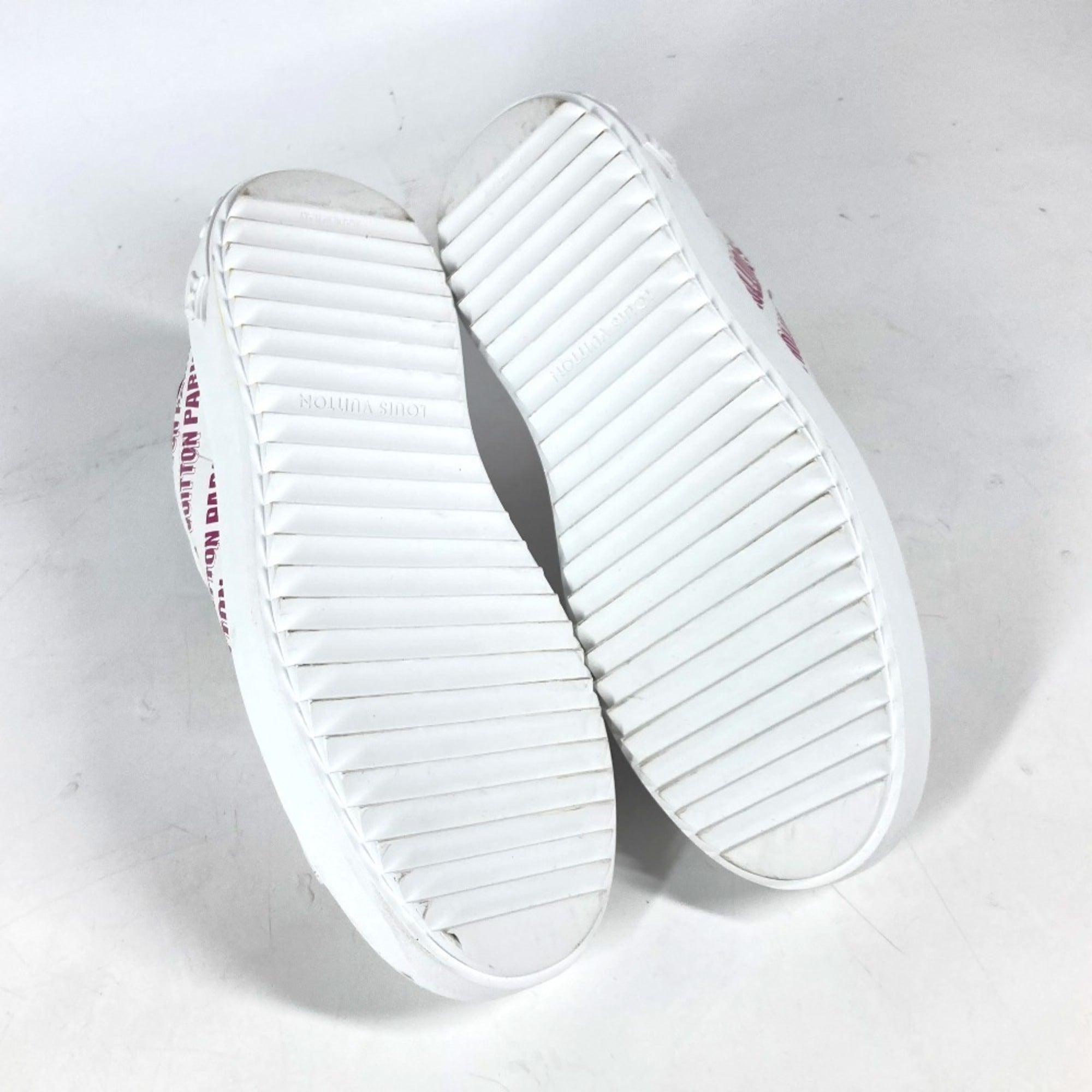 Louis Vuitton Pink White Sneakers (Pre-Owned)