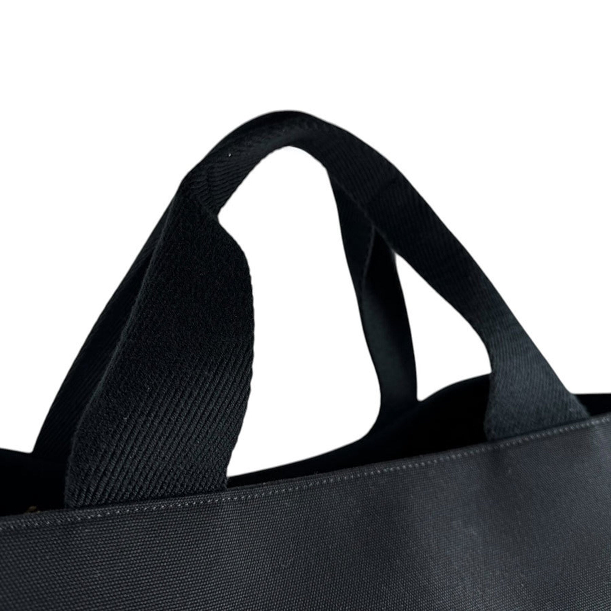 Fendi Black Gold Canvas Handbag Shoulder Bag (Pre-Owned)