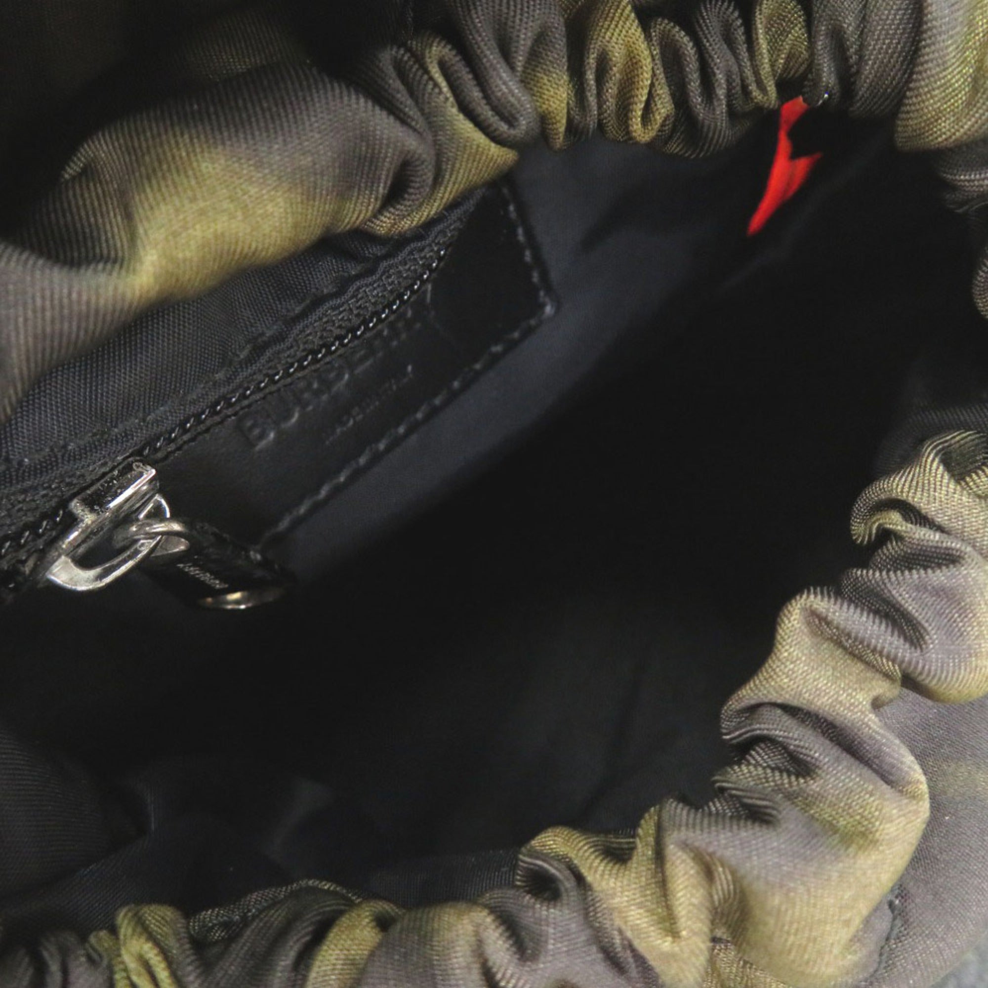 Burberry Khaki Nylon Sling Bag (Pre-Owned)