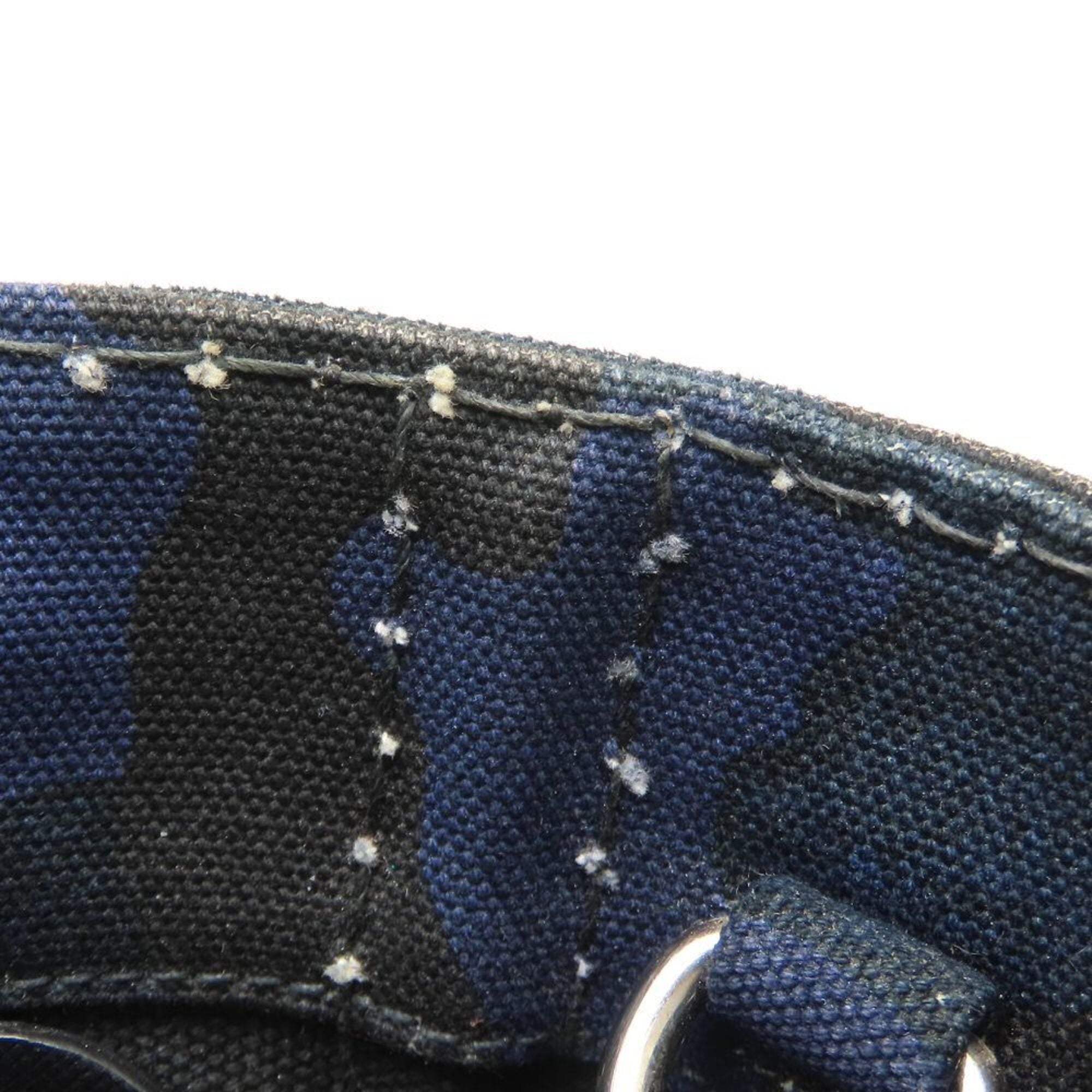 Prada Blue Camouflage Canvas Tote Bag (Pre-Owned)