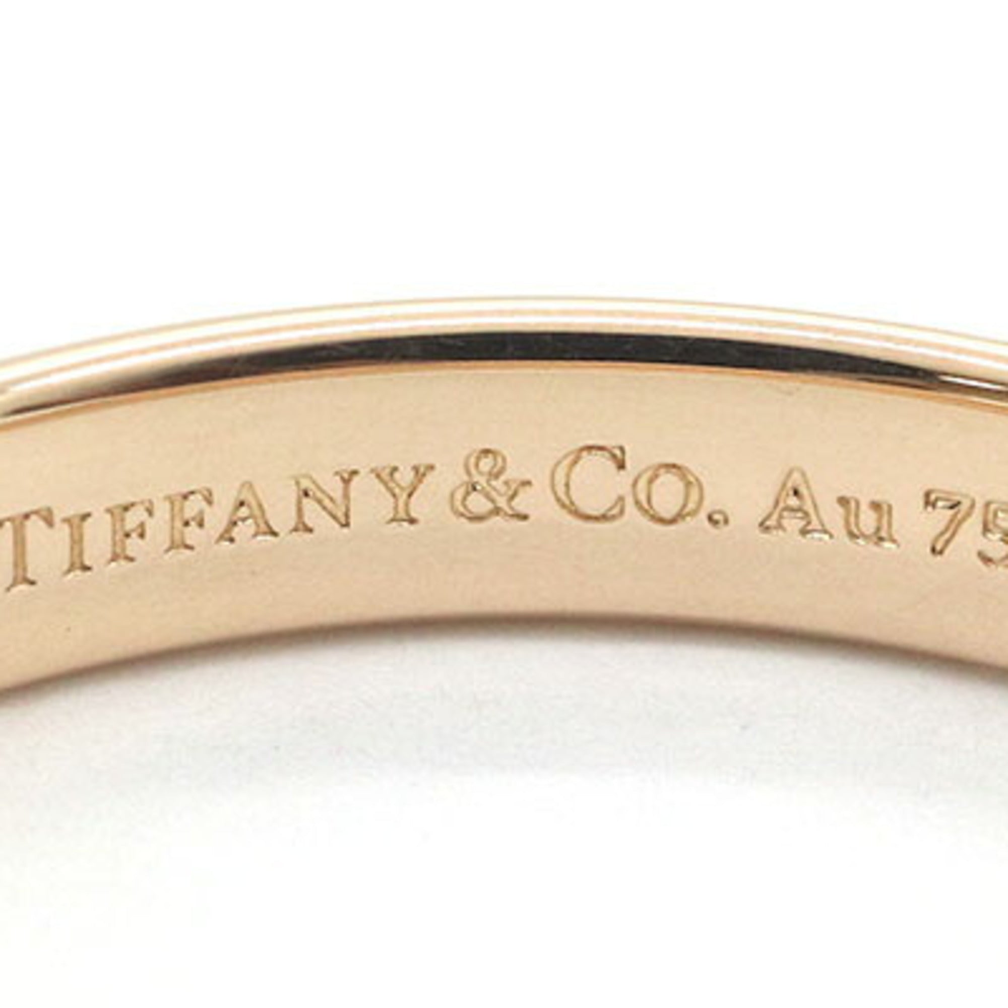 Tiffany Pink Pink Gold (18K) Band Ring (Pre-Owned)