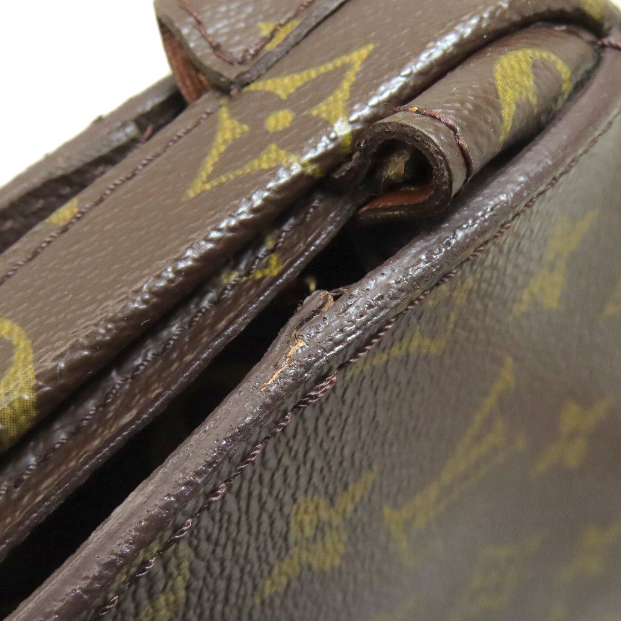 Louis Vuitton Brown Monogram Monogram Canvas Briefcase (Pre-Owned)