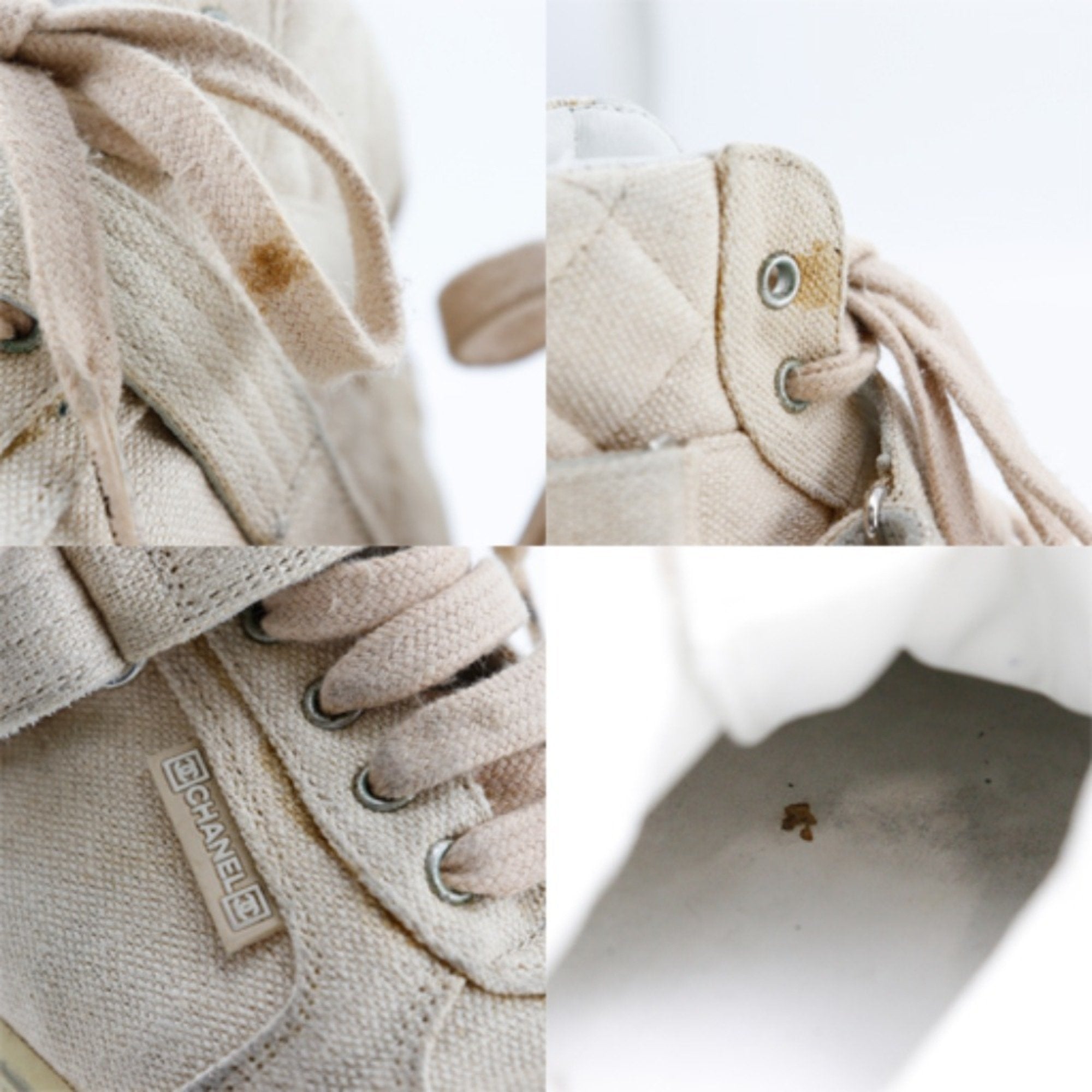 Chanel Beige Sneakers (Pre-Owned)