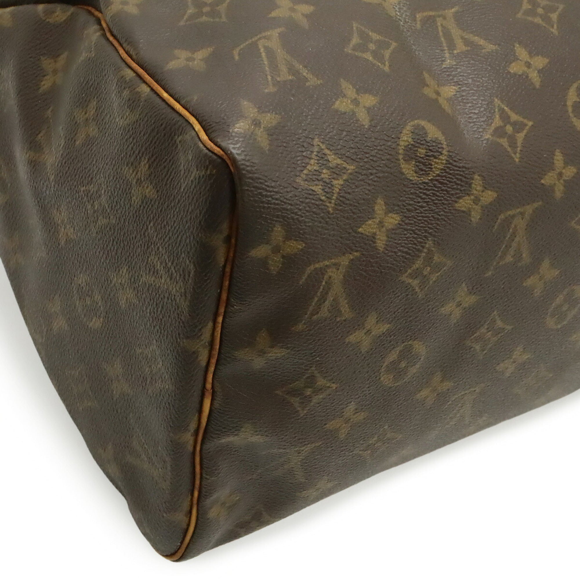 Louis Vuitton Brown Monogram Canvas Pvc Coated Canvas Handbag (Pre-Owned)
