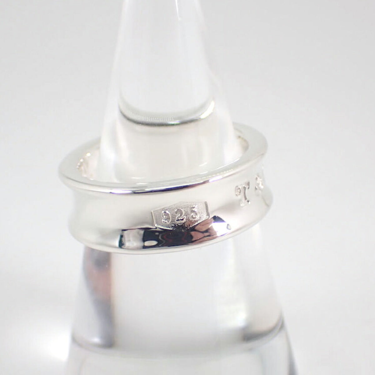 Tiffany Sterling Silver 925 Band Ring (Pre-Owned)