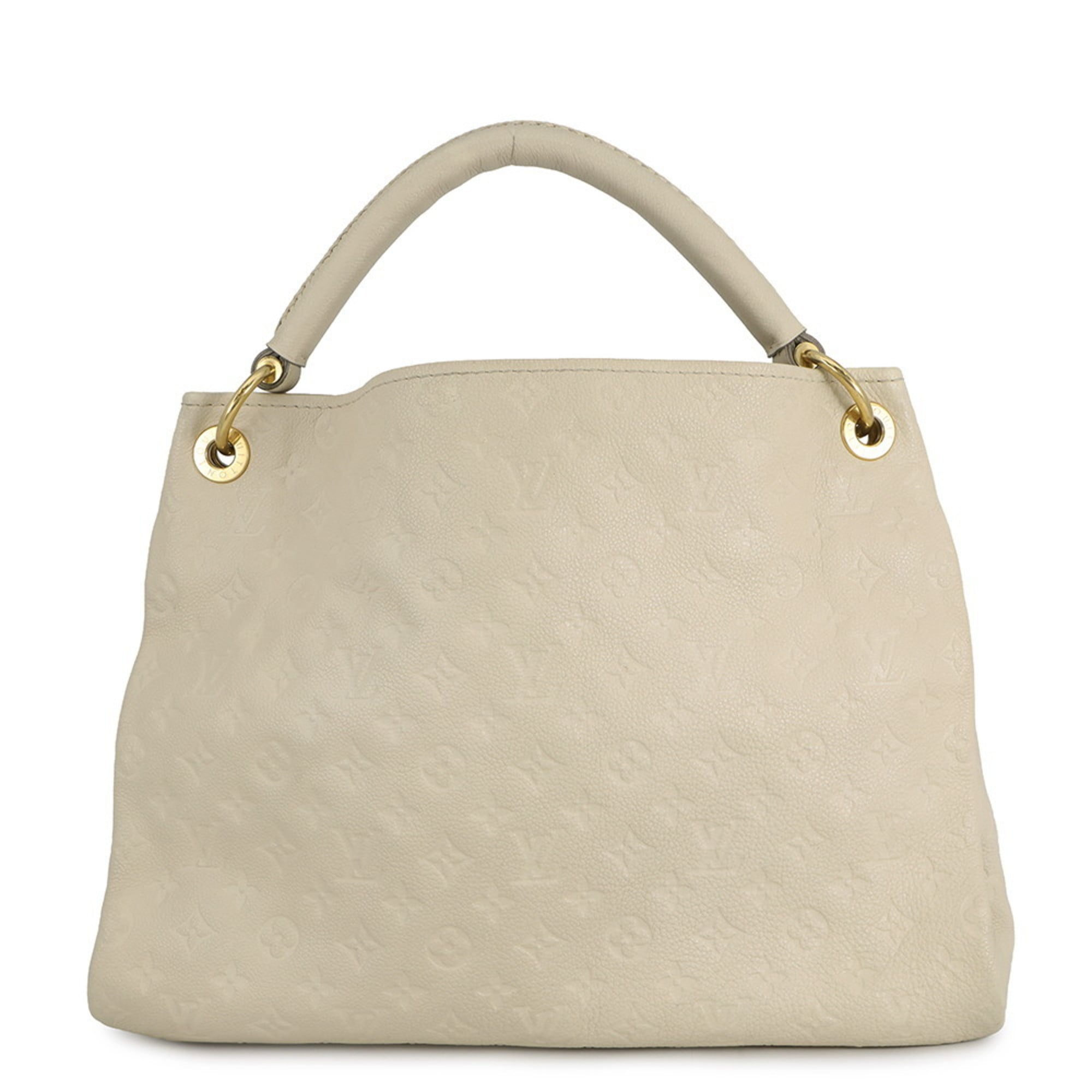 Louis Vuitton Neige White Monogram Empreinte Handbag Shoulder Bag (Pre-Owned)